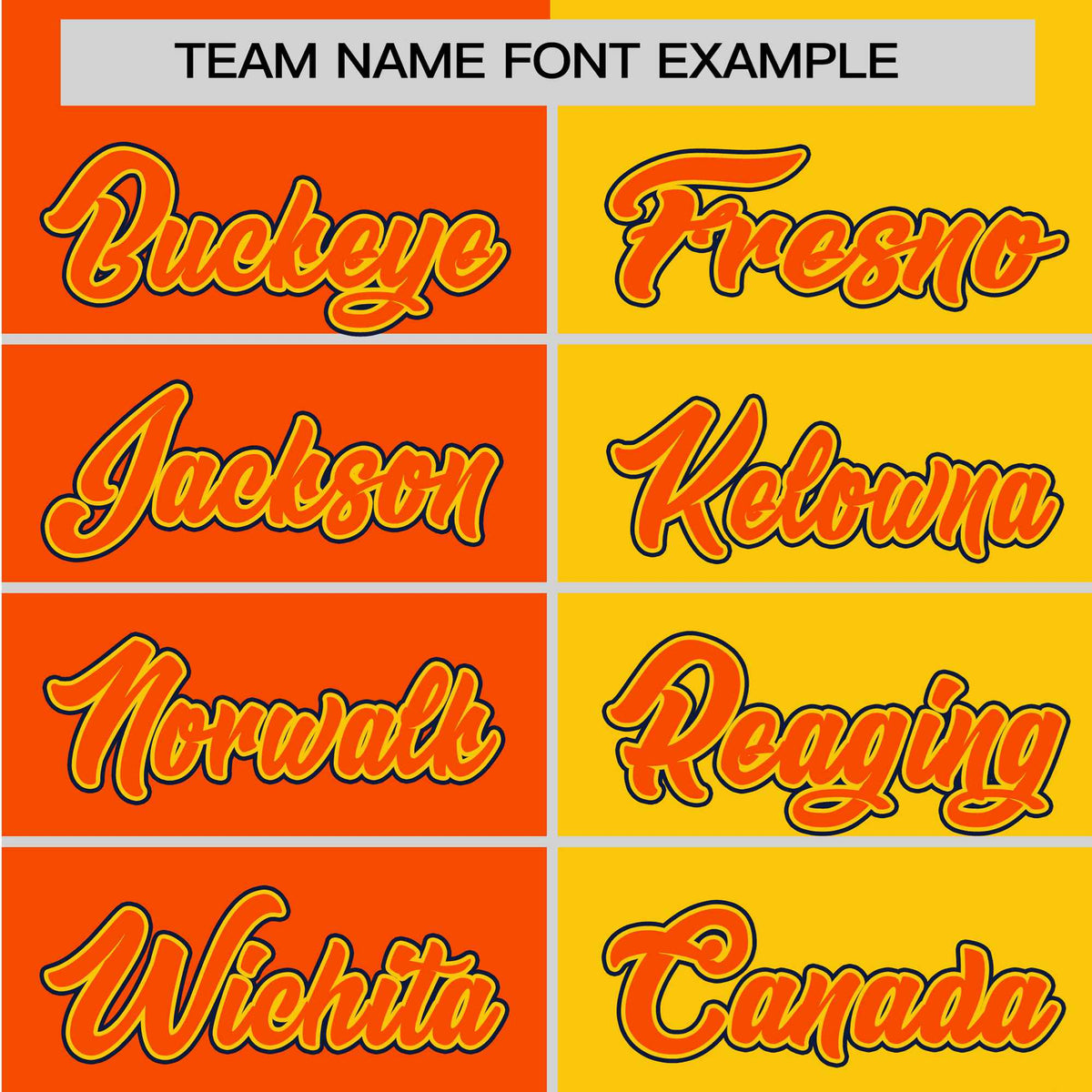 Custom Orange Gold Authentic Split Fashion Baseball Jersey