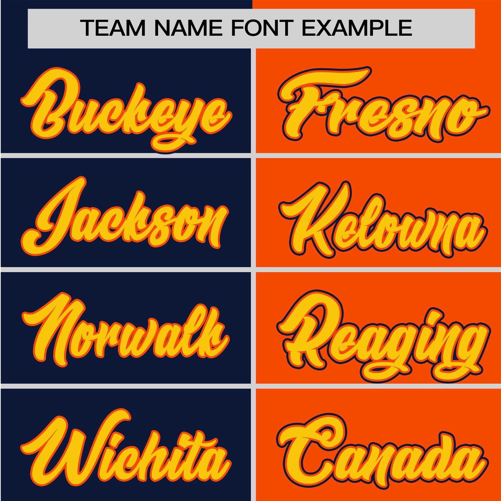 Custom Navy Orange Authentic Split Fashion Baseball Jersey