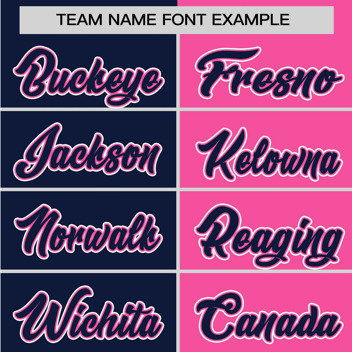 Custom Navy Pink Authentic Split Fashion Baseball Jersey