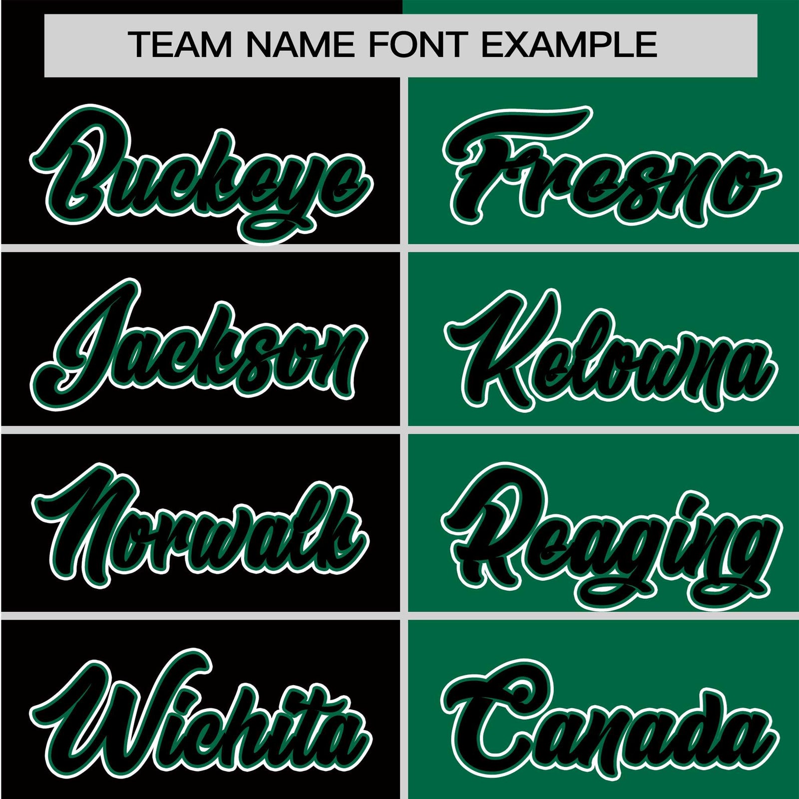 Custom Black Kelly Green Authentic Split Fashion Baseball Jersey