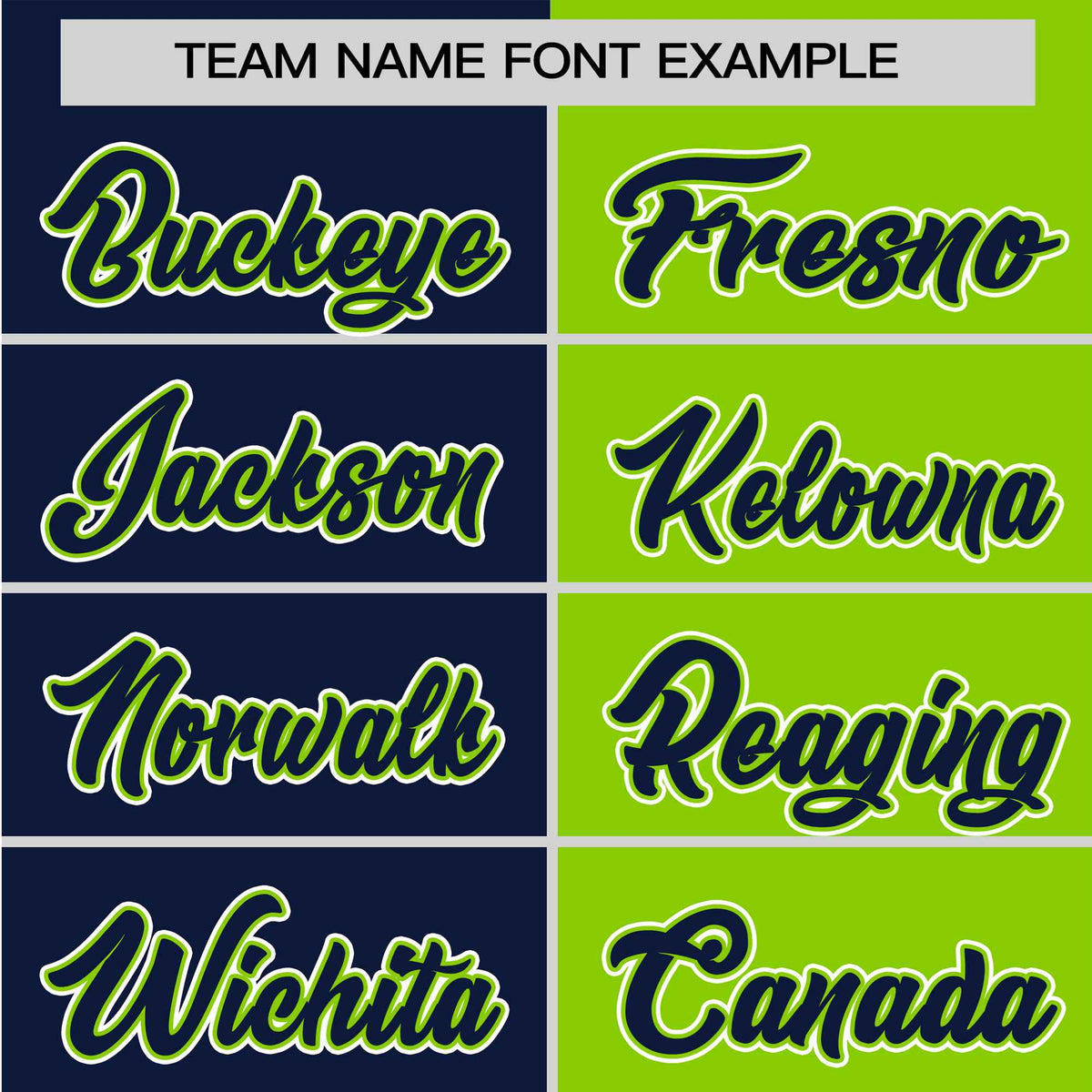 Custom Navy Neon Green Authentic Split Fashion Baseball Jersey