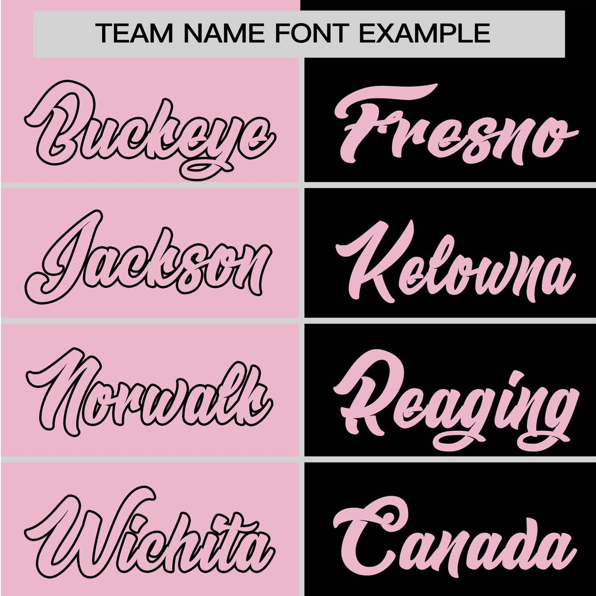 Custom Light Pink Black Authentic Split Fashion Baseball Jersey