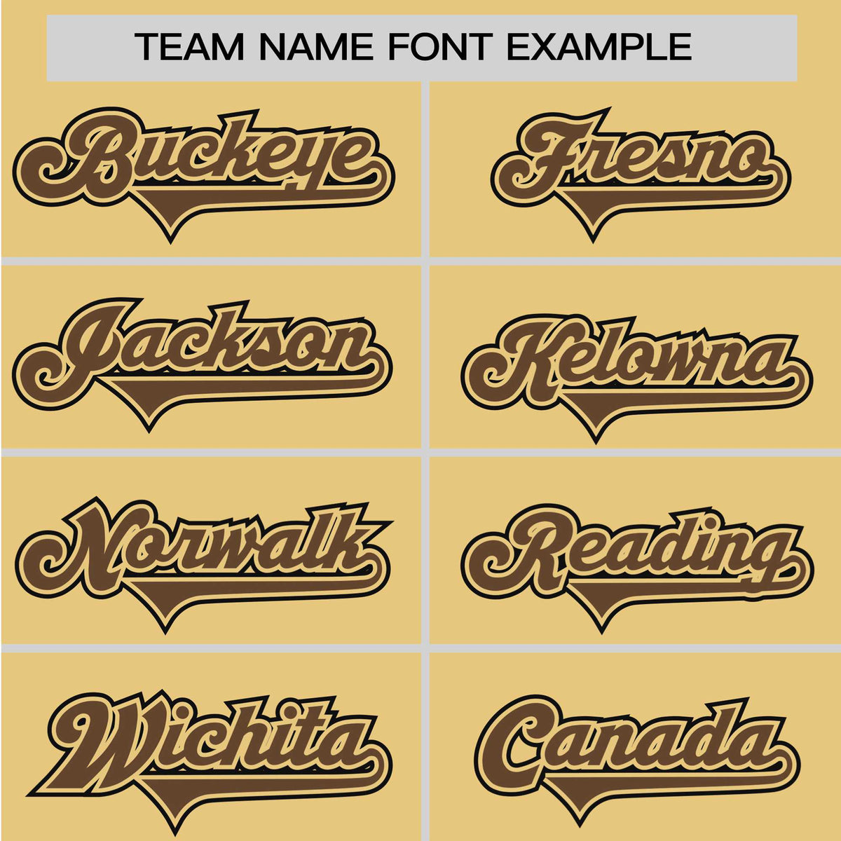 Custom Old Gold Brown Black Authentic Colored Buttons Baseball Jersey