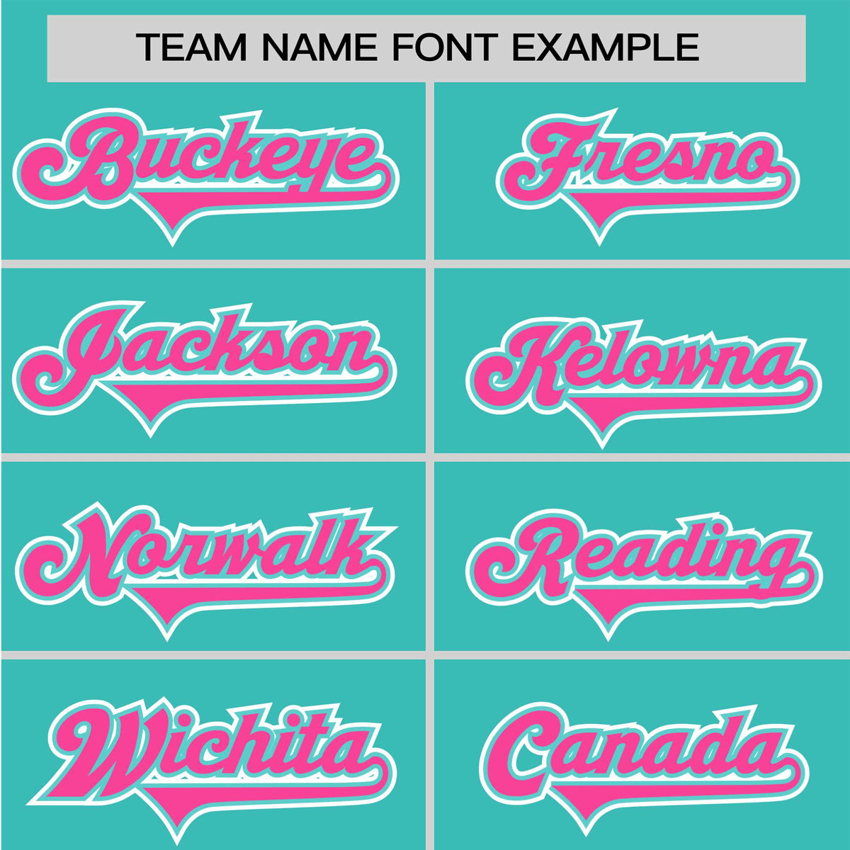 Custom Aqua Pink White Authentic Colored Buttons Baseball Jersey