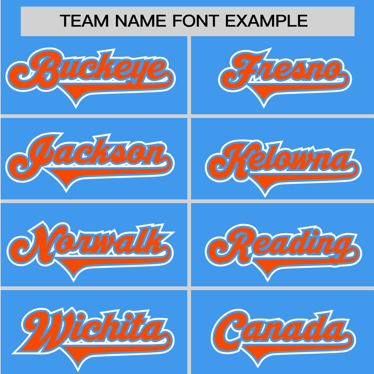 Custom Blue Orange White Authentic Colored Buttons Baseball Jersey