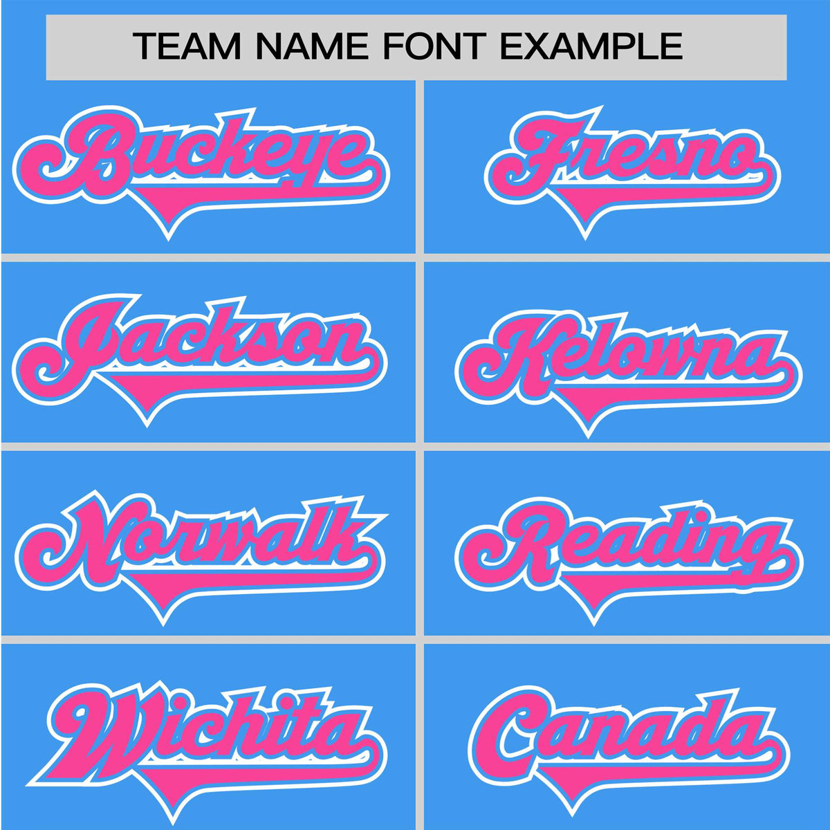 Custom Blue Pink White Authentic Colored Buttons Baseball Jersey