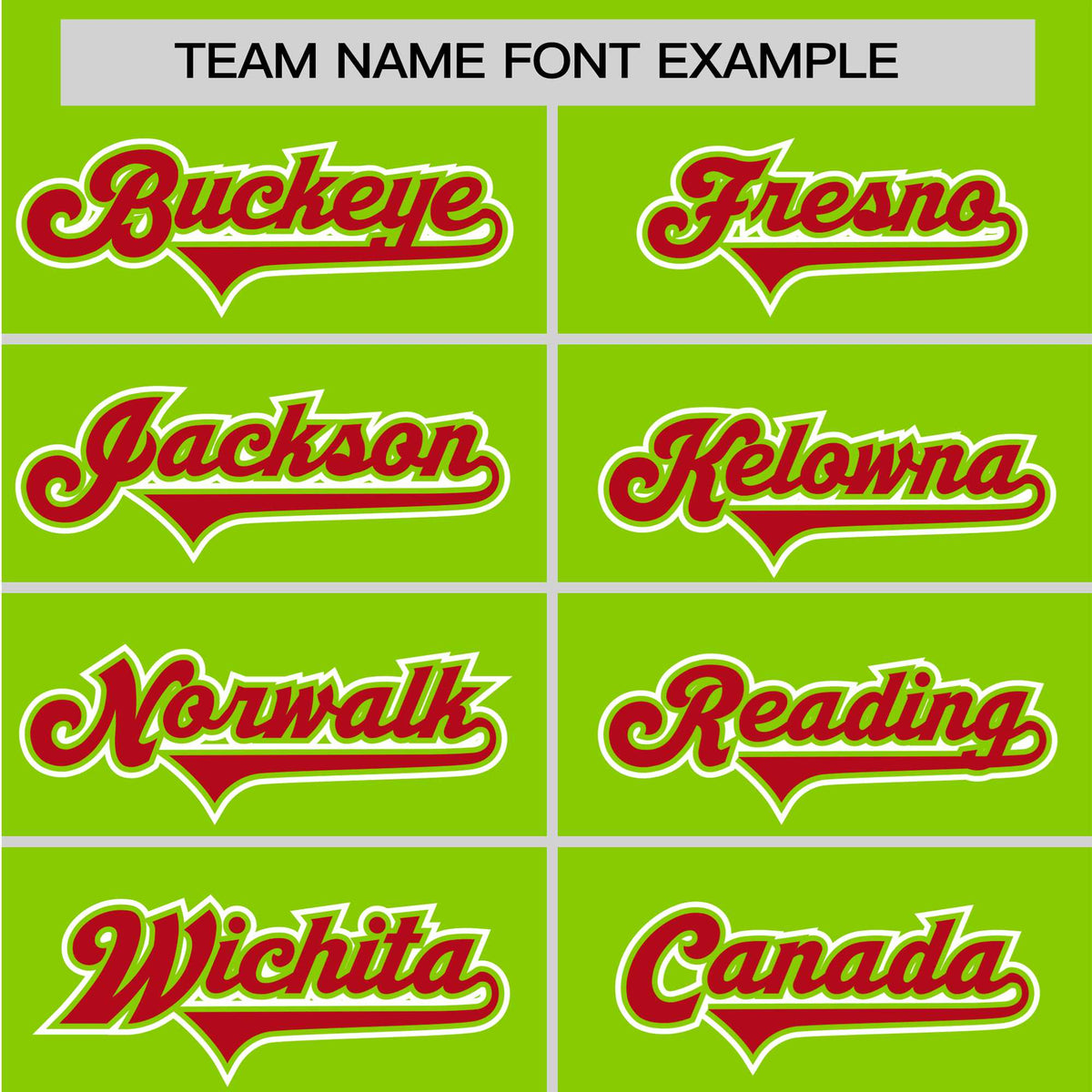 Custom Neon Green Red White Authentic Colored Buttons Baseball Jersey