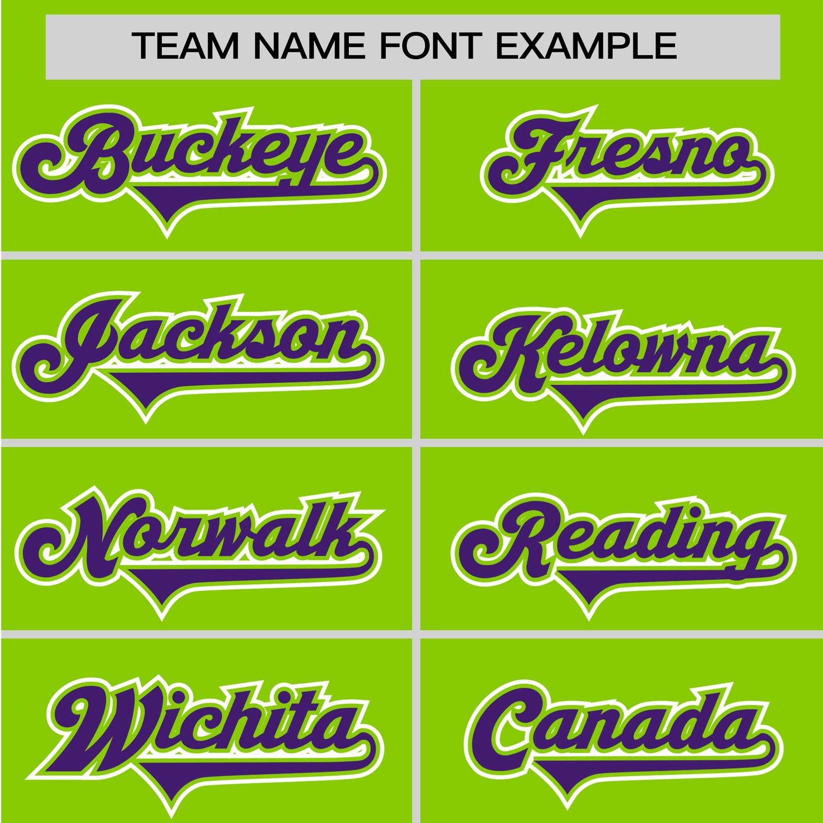 Custom Neon Green Purple White Authentic Colored Buttons Baseball Jersey