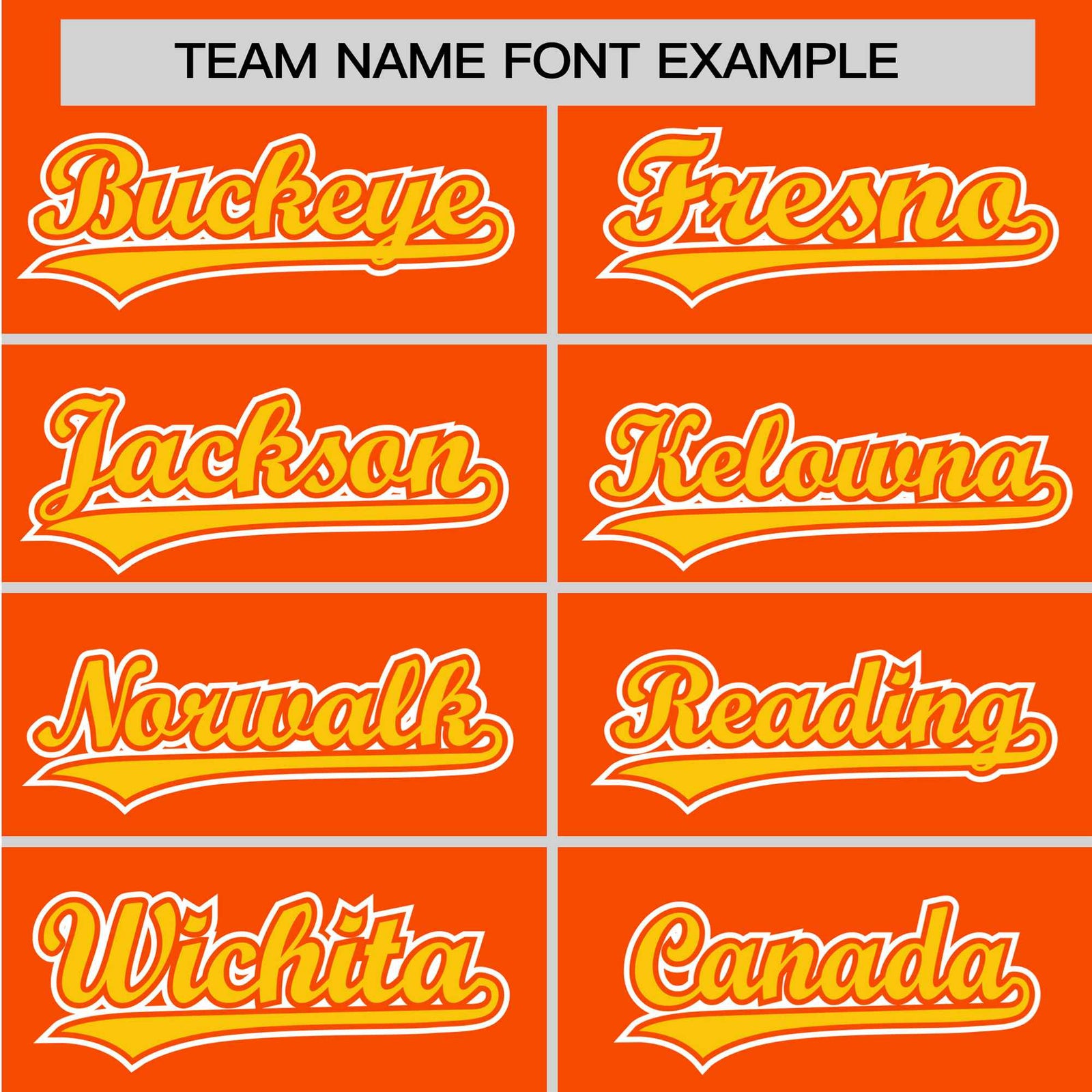 Custom Orange Yellow White Authentic Colored Buttons Baseball Jersey