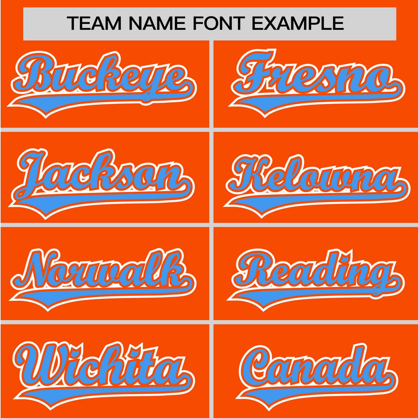 Custom Orange Blue White Authentic Colored Buttons Baseball Jersey