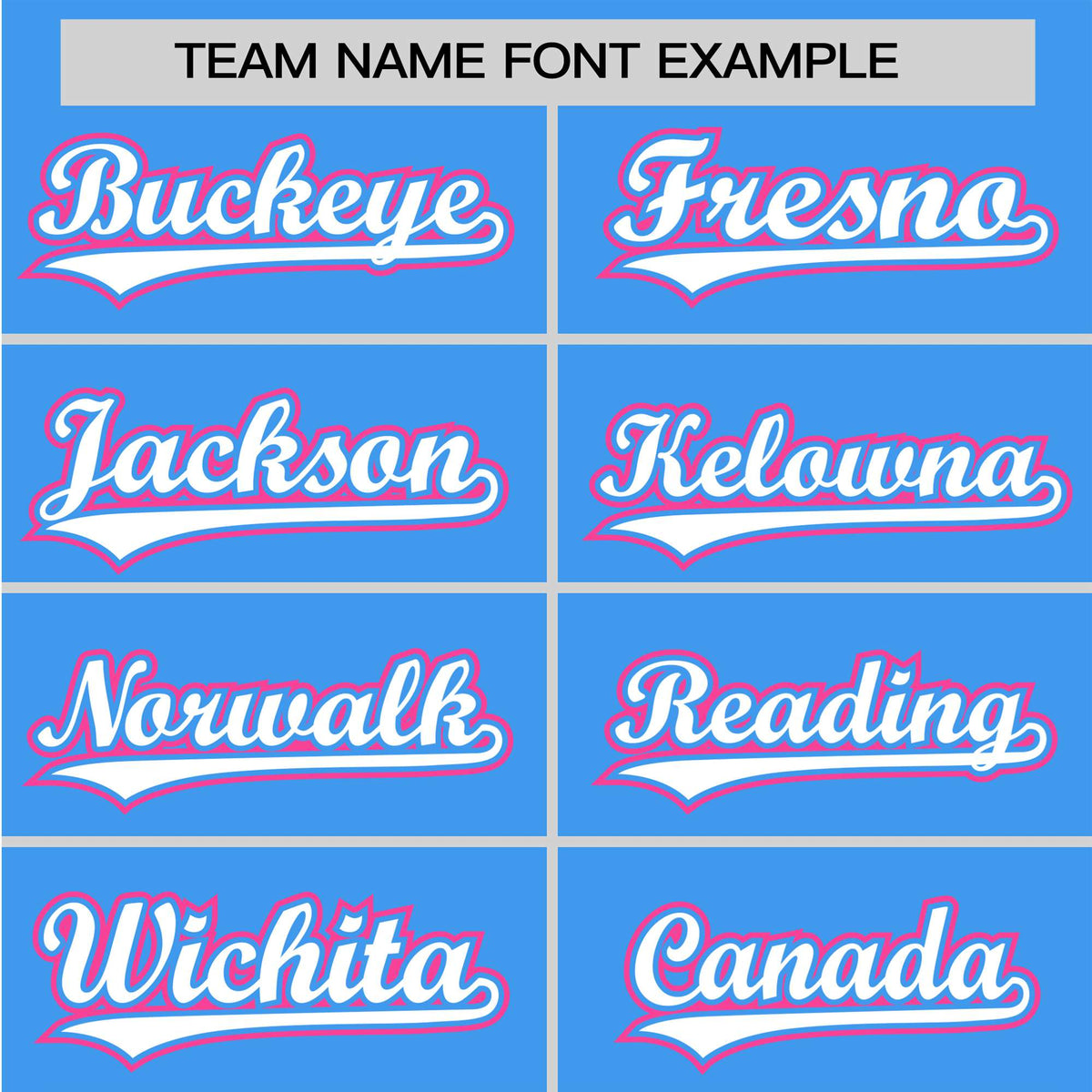 Custom Blue White Pink Authentic Colored Buttons Baseball Jersey