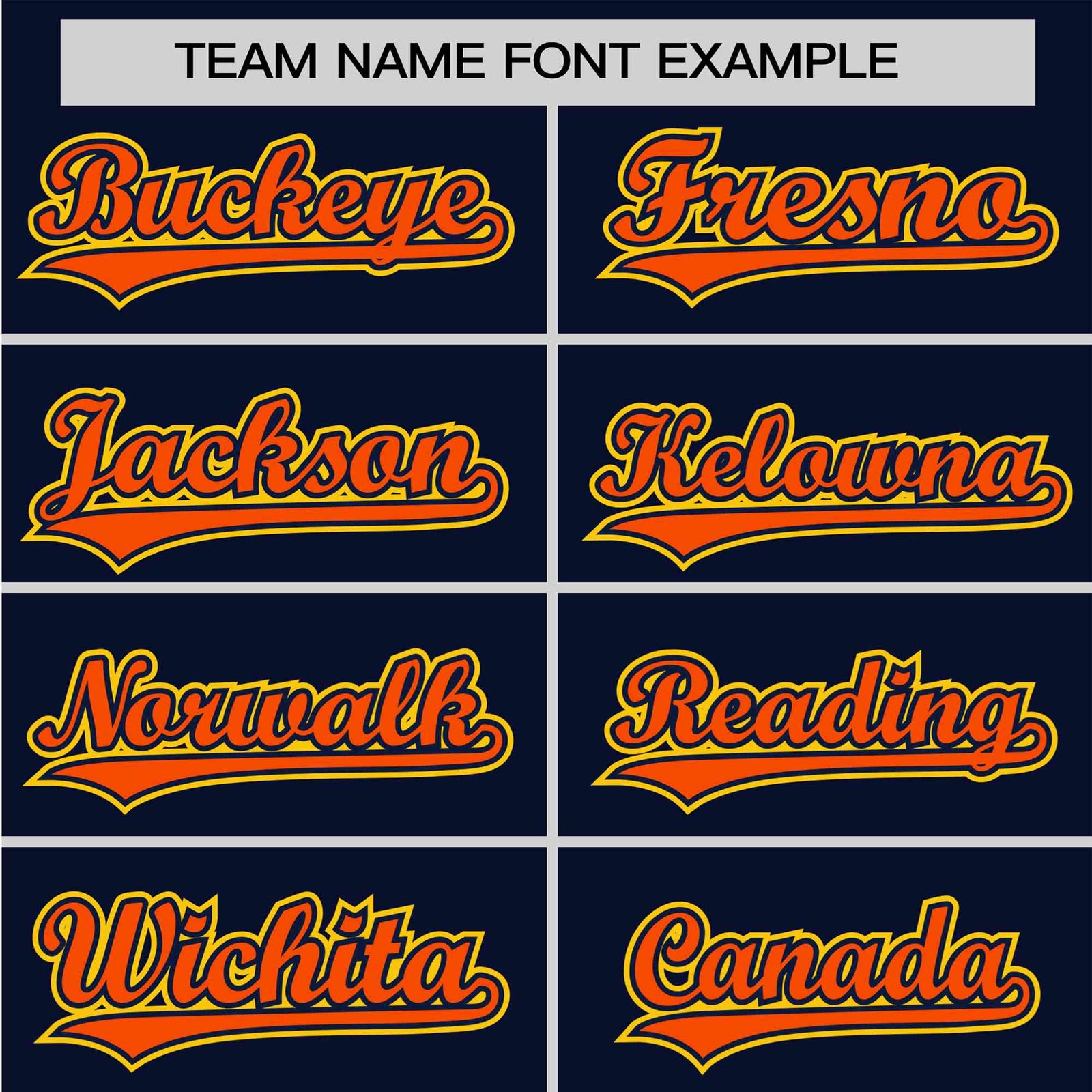 Custom Navy Orange Yellow Authentic Colored Buttons Baseball Jersey