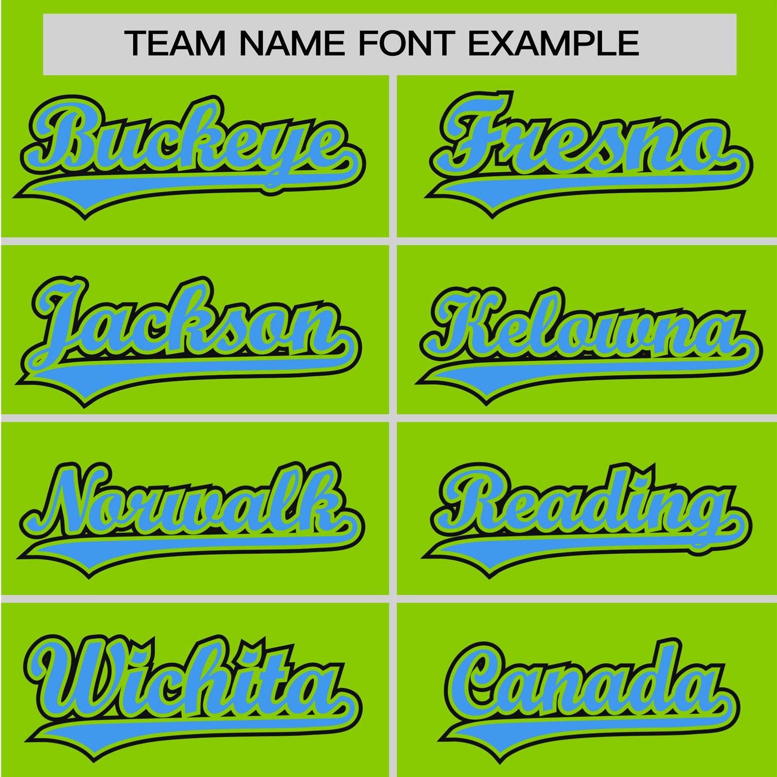 Custom Neon Green Blue Black Authentic Colored Buttons Baseball Jersey