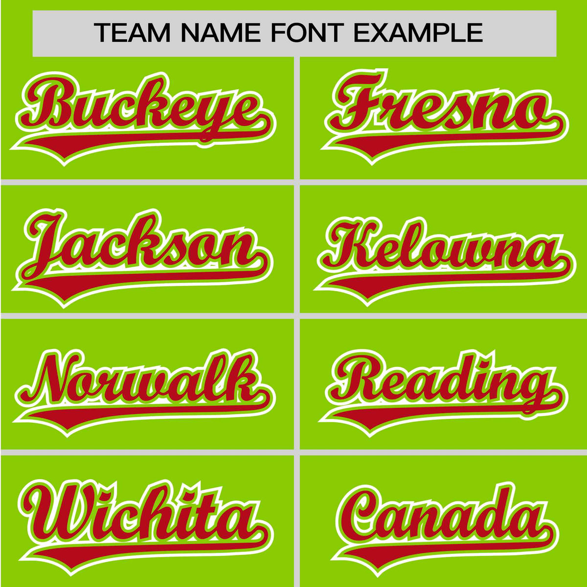 Custom Neon Green Red White Authentic Colored Buttons Baseball Jersey