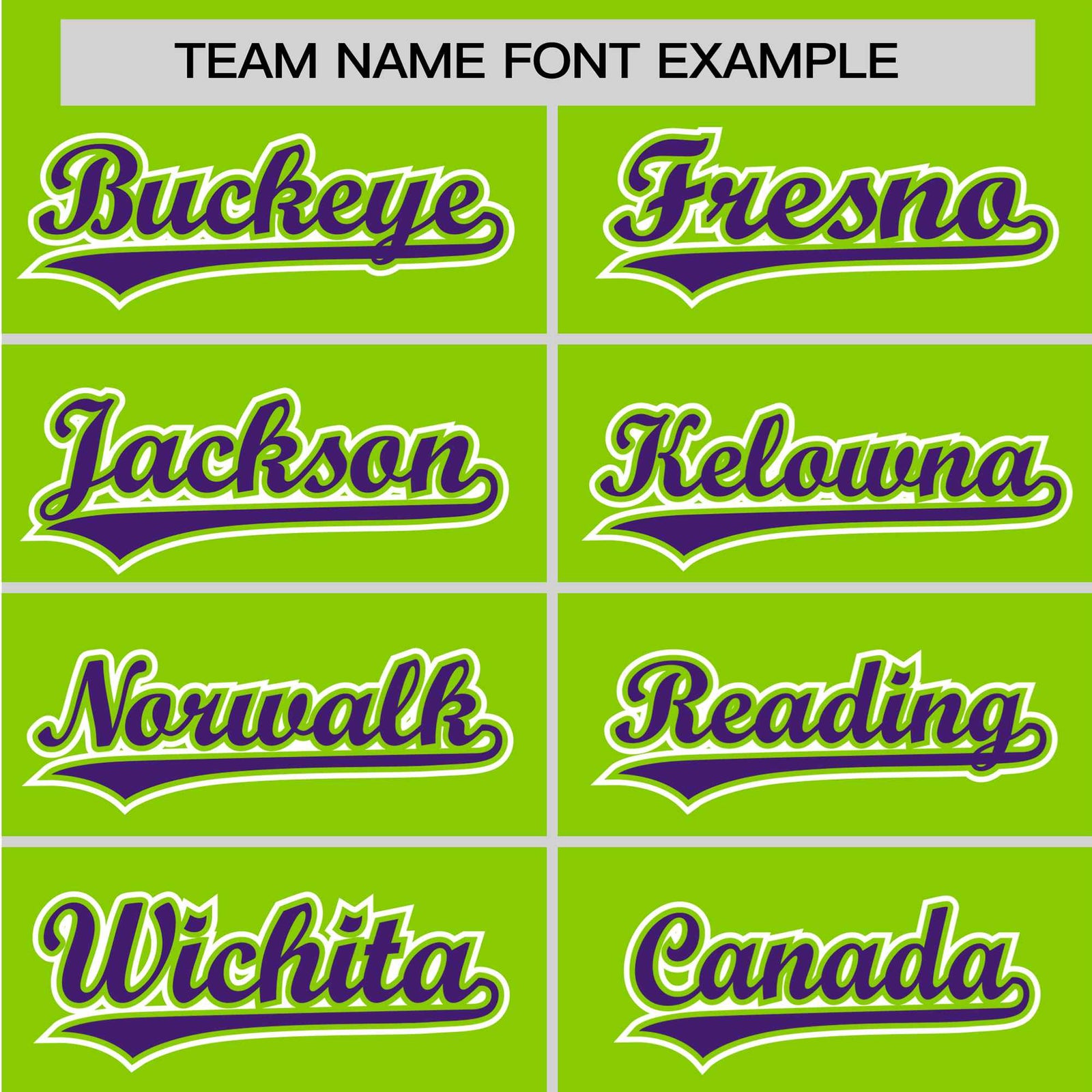 Custom Neon Green Purple White Authentic Colored Buttons Baseball Jersey