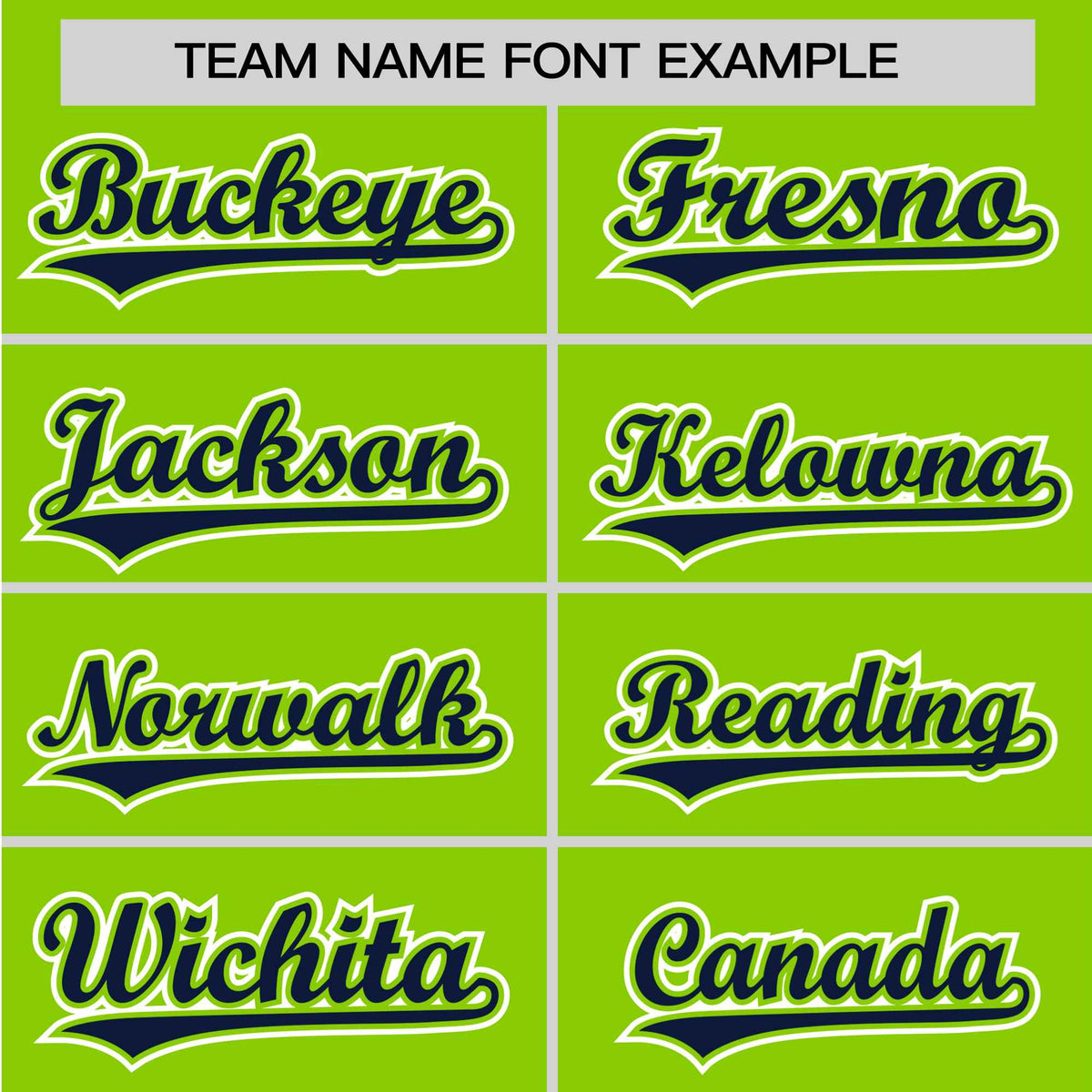 Custom Neon Green Navy White Authentic Colored Buttons Baseball Jersey