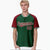 Custom Kelly Green Crimson White Authentic Colored Buttons Baseball Jersey