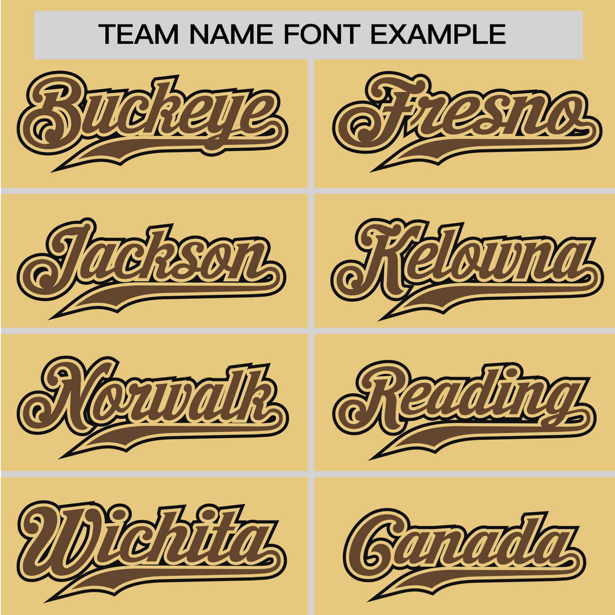 Custom Old Gold Brown Black Authentic Colored Buttons Baseball Jersey