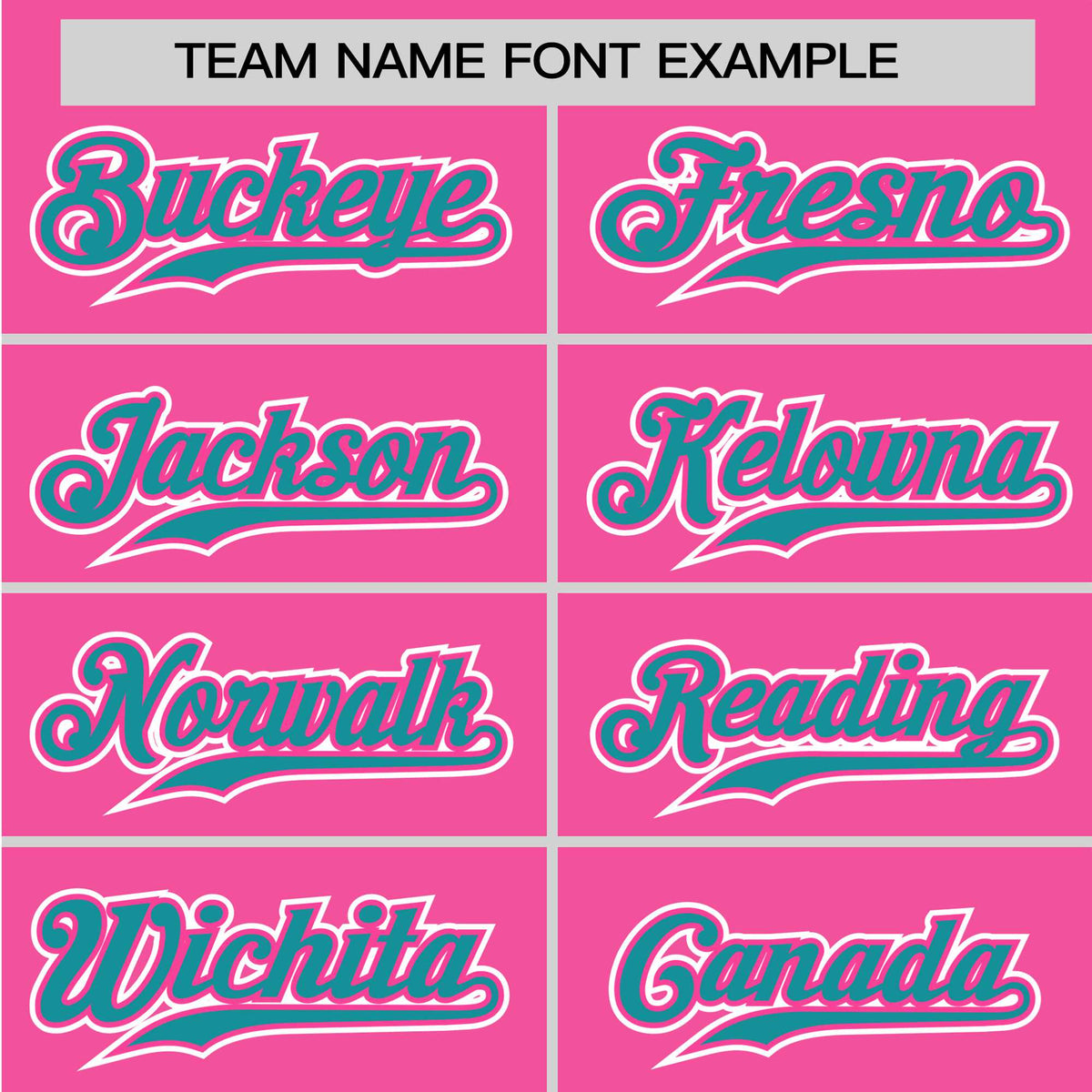 Custom Pink Aqua White Authentic Colored Buttons Baseball Jersey