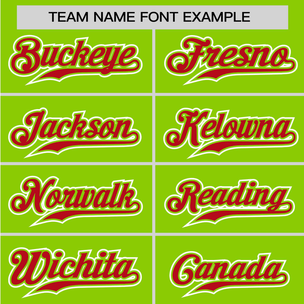 Custom Neon Green Red White Authentic Colored Buttons Baseball Jersey