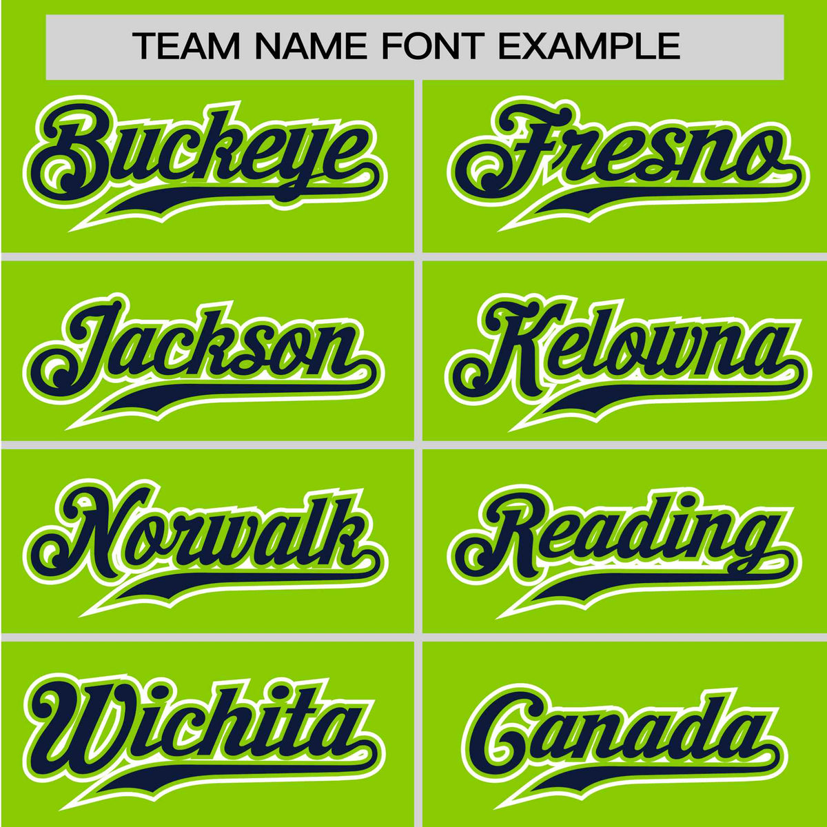 Custom Neon Green Navy White Authentic Colored Buttons Baseball Jersey