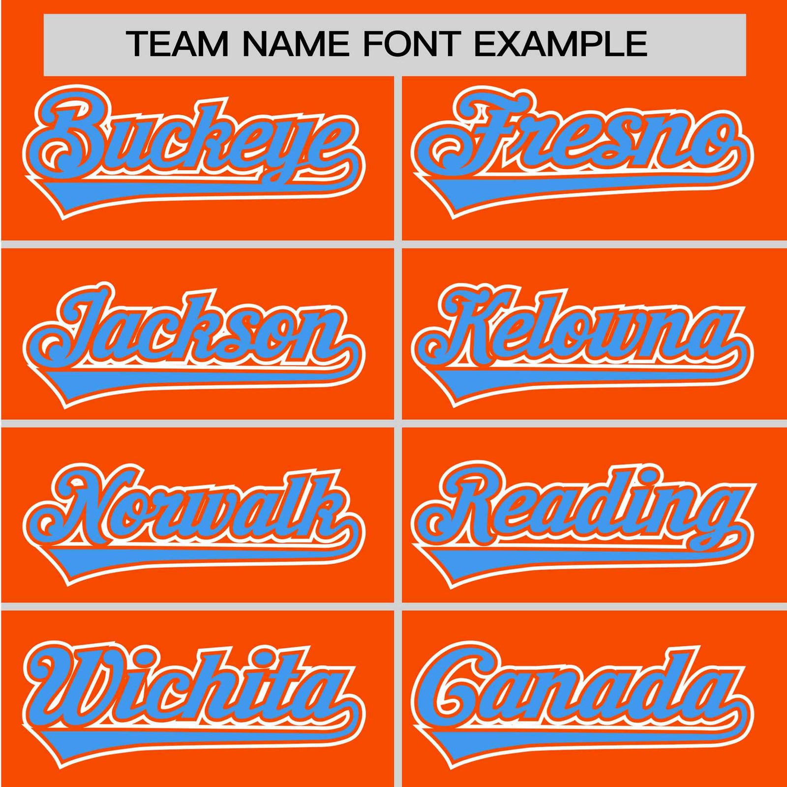 Custom Orange Blue White Authentic Colored Buttons Baseball Jersey