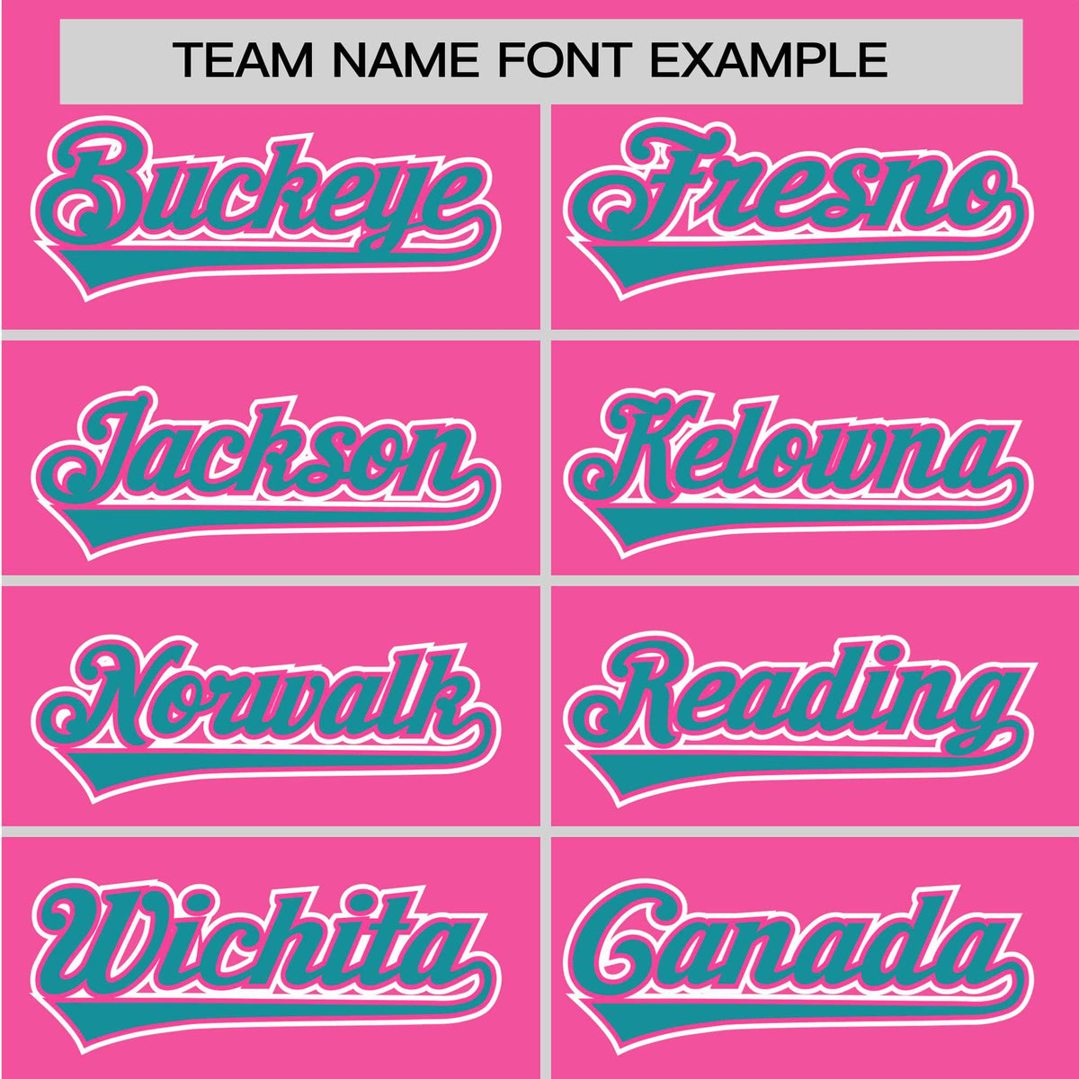 Custom Pink Aqua White Authentic Colored Buttons Baseball Jersey