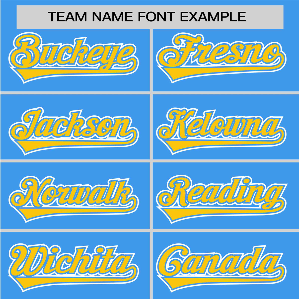 Custom Blue Yellow White Authentic Colored Buttons Baseball Jersey