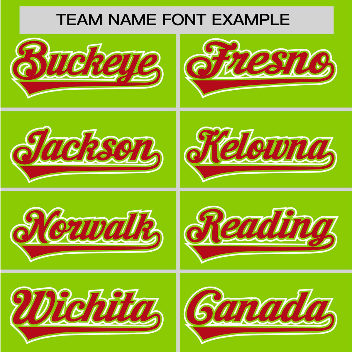 Custom Neon Green Red White Authentic Colored Buttons Baseball Jersey