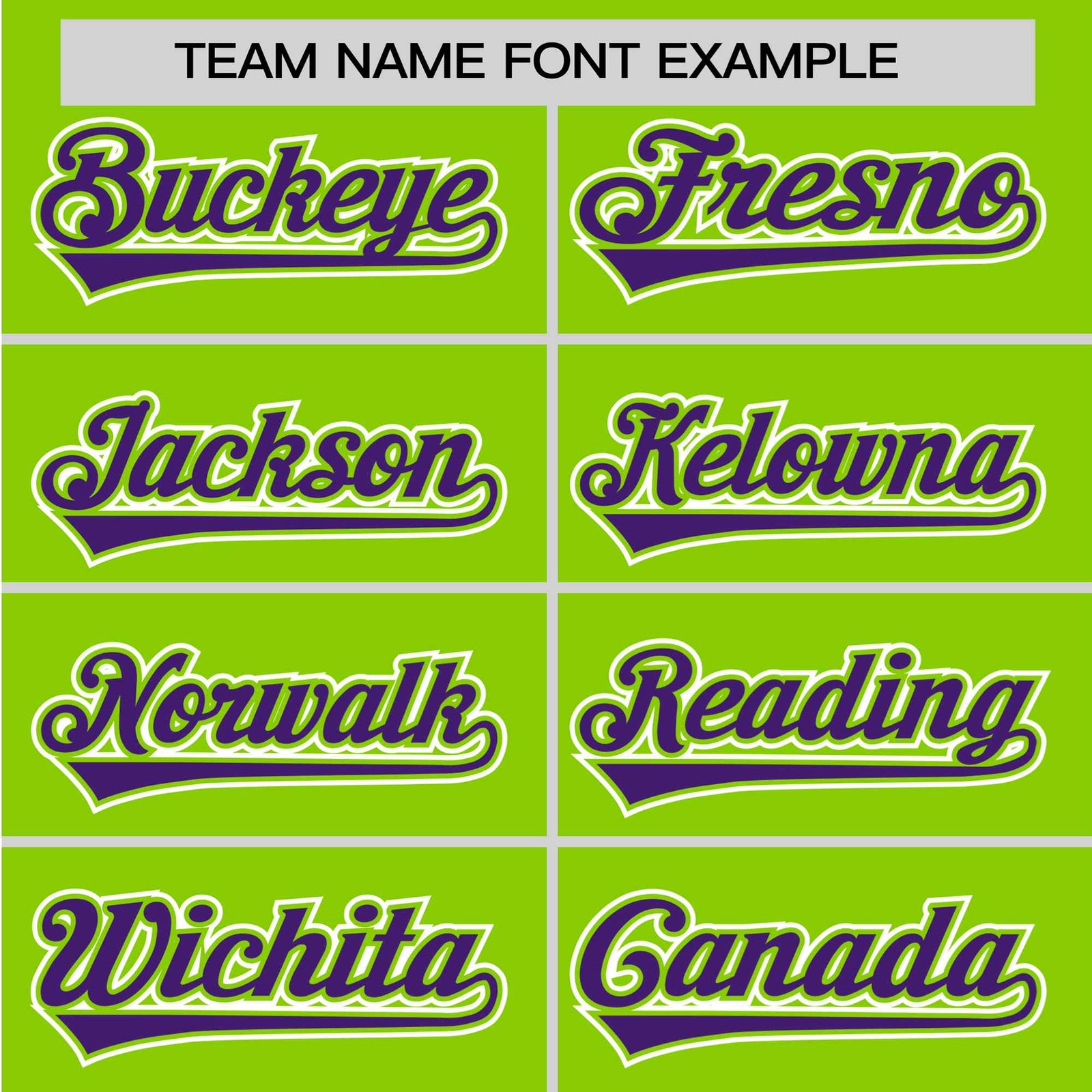 Custom Neon Green Purple White Authentic Colored Buttons Baseball Jersey