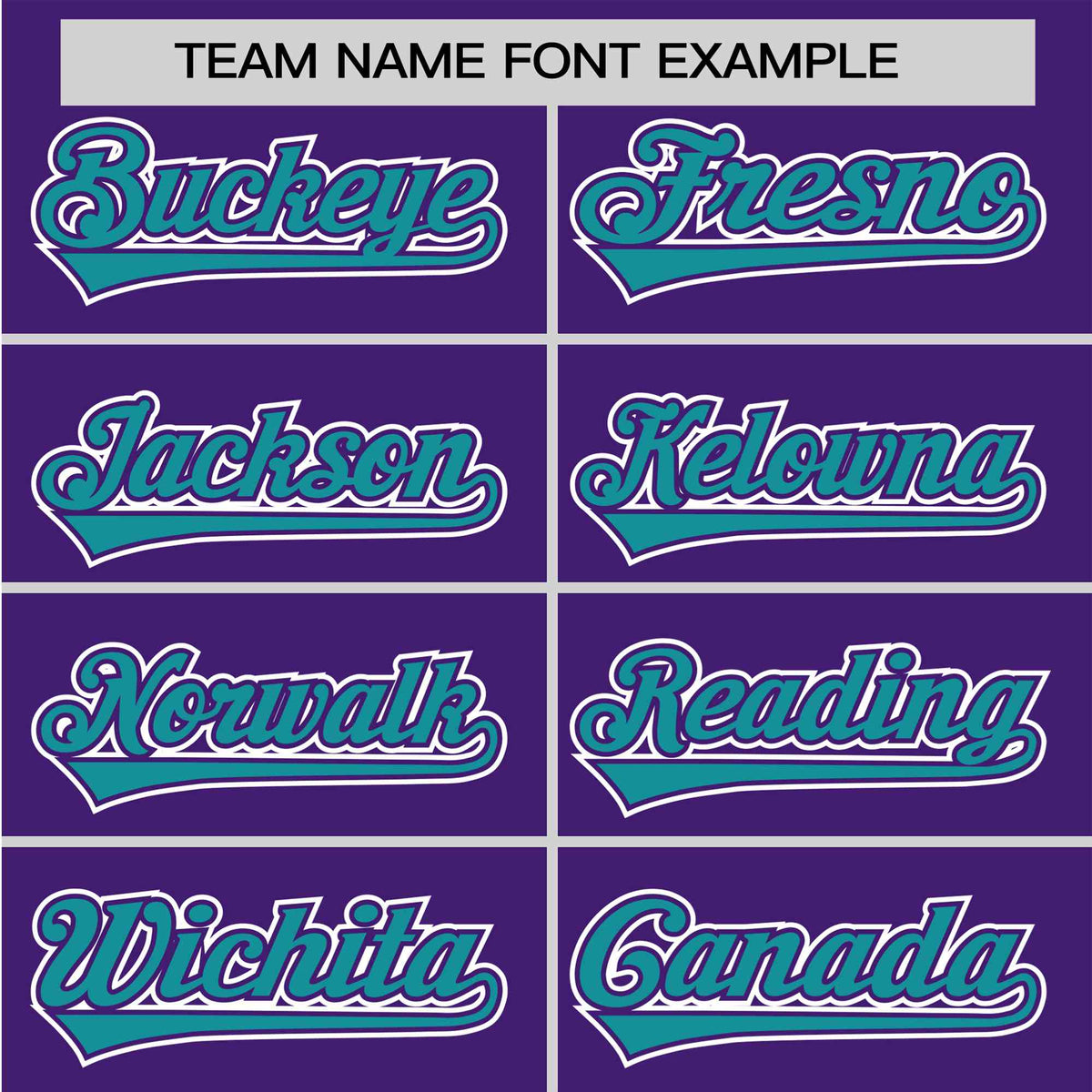 Custom Purple Aqua White Authentic Colored Buttons Baseball Jersey