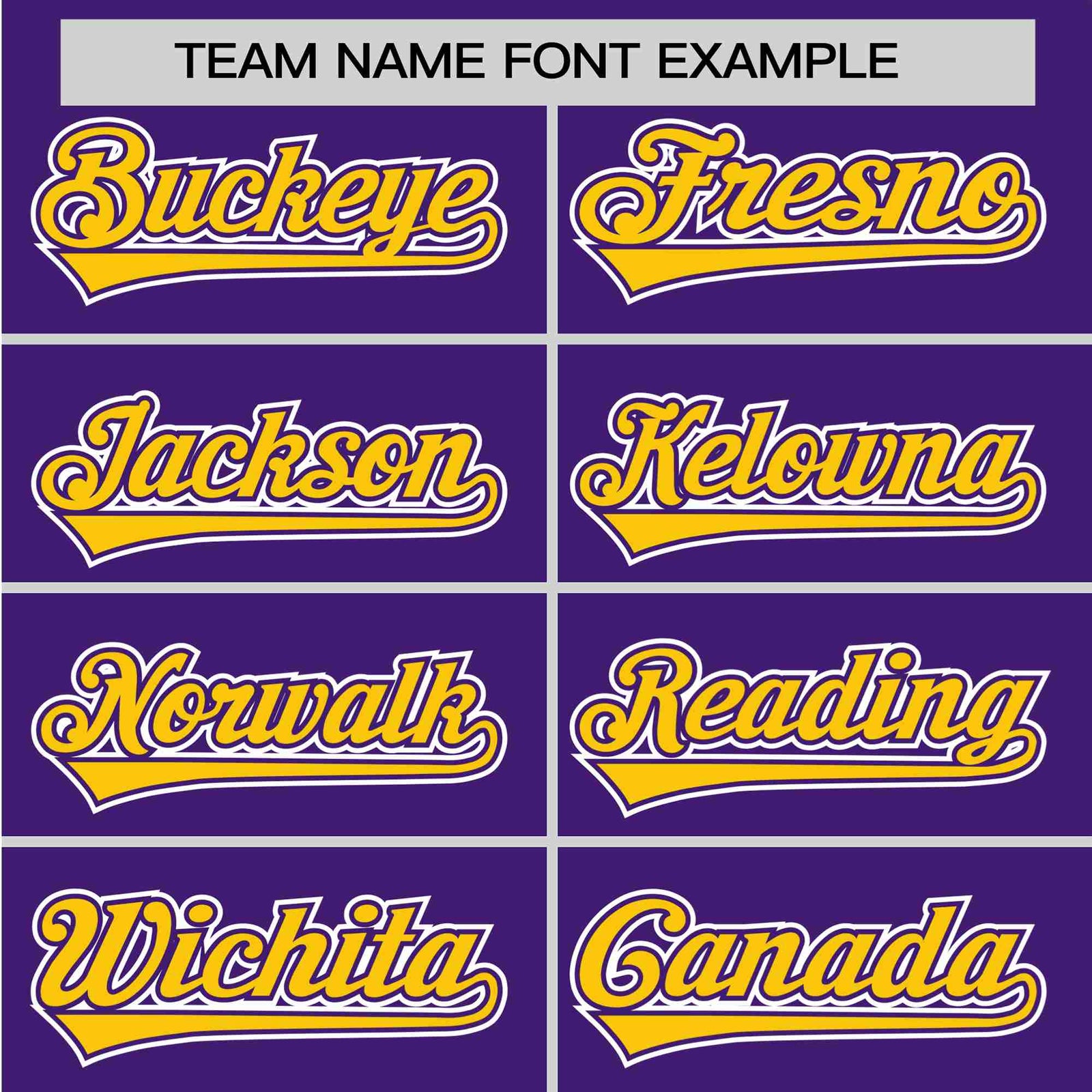 Custom Purple Yellow White Authentic Colored Buttons Baseball Jersey