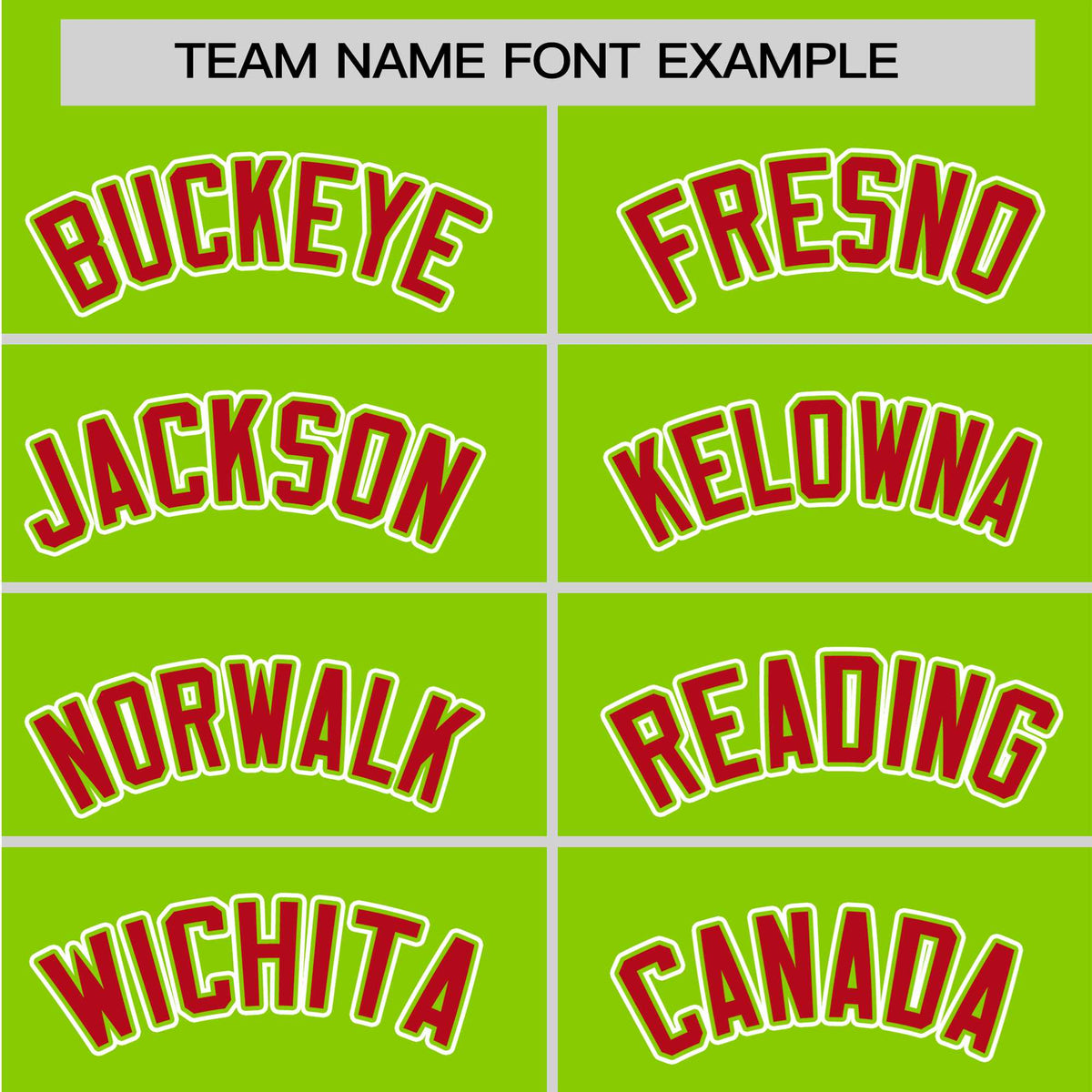 Custom Neon Green Red White Authentic Colored Buttons Baseball Jersey