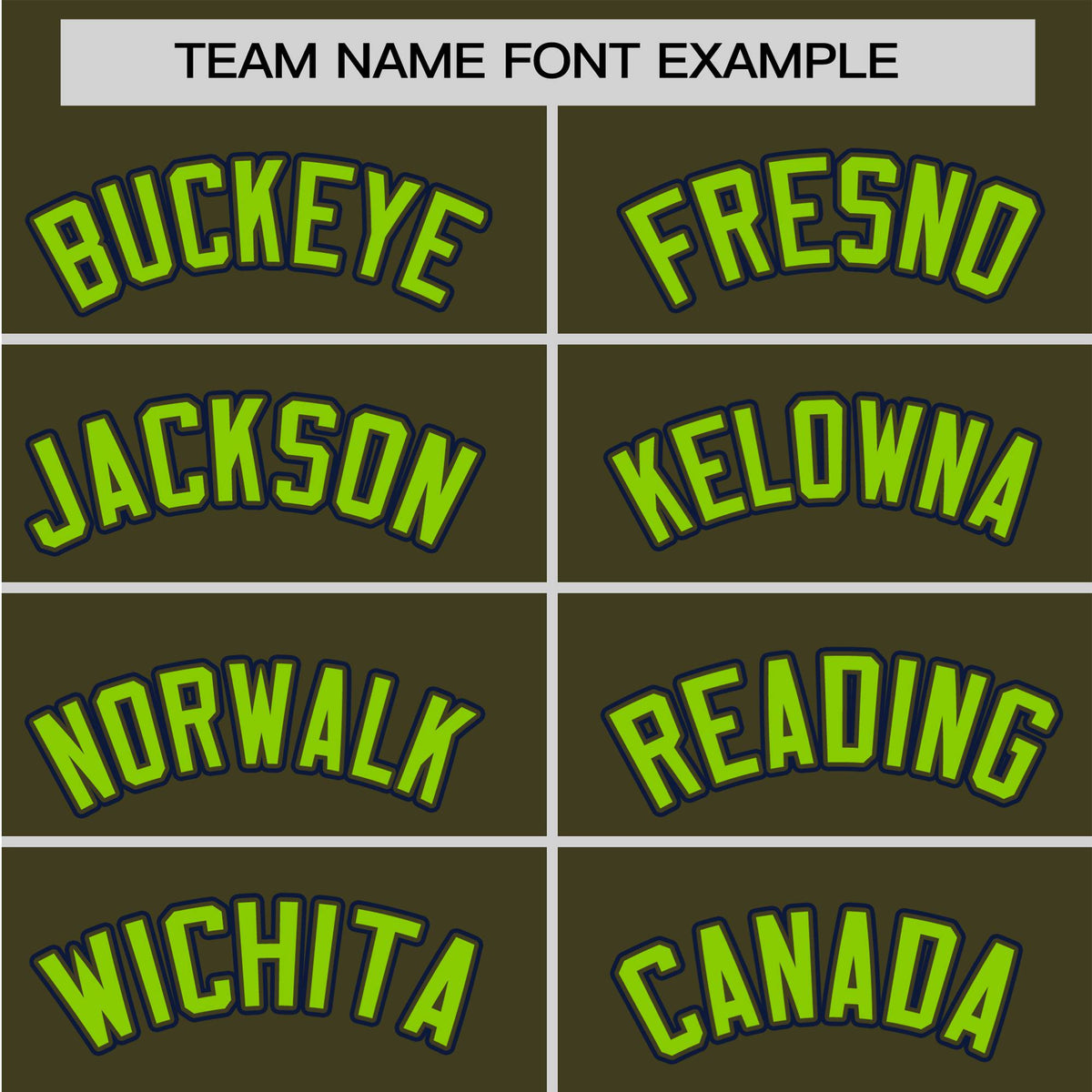 Custom Olive Neon Green Black Authentic Colored Buttons Baseball Jersey