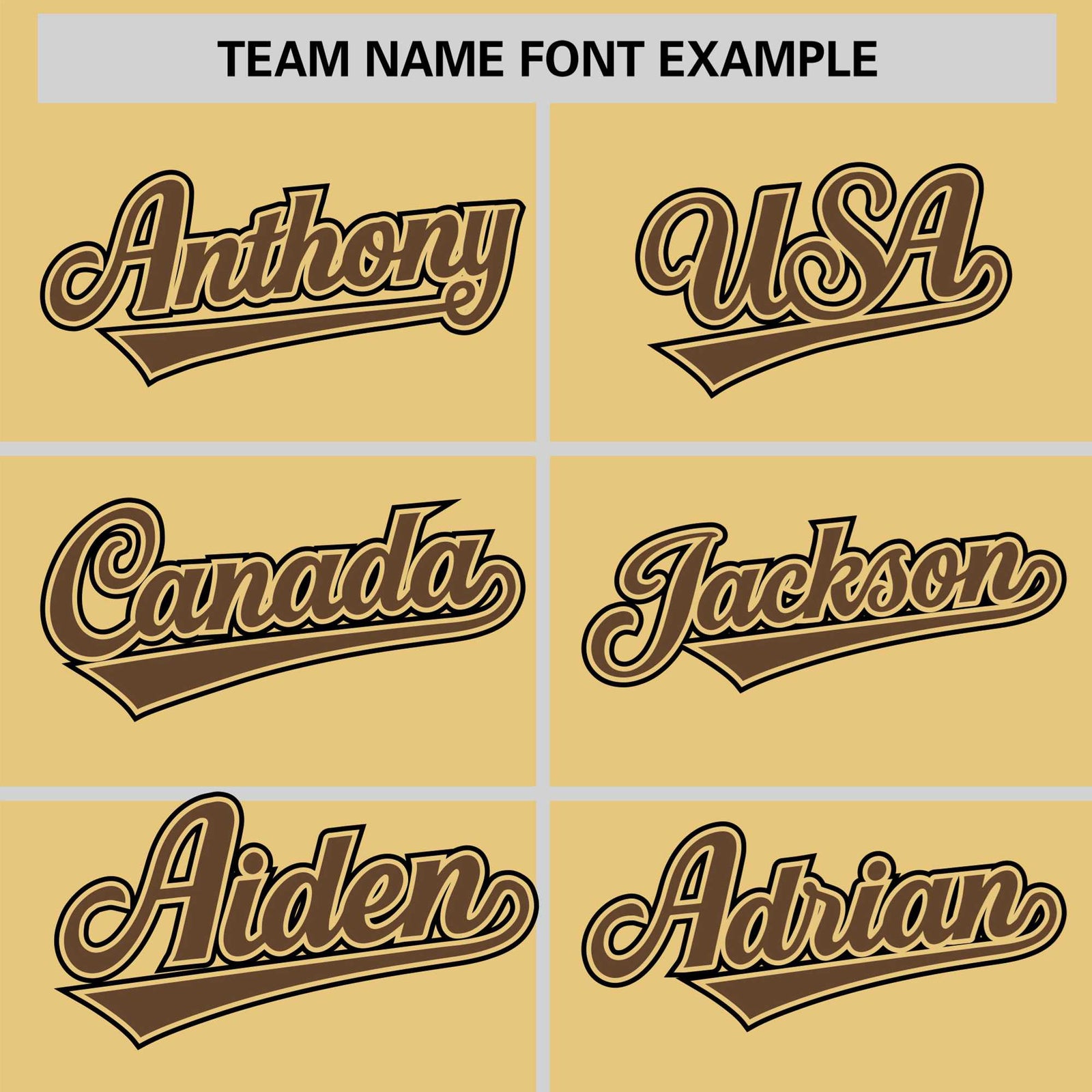 Custom Old Gold Brown Black Authentic Colored Buttons Baseball Jersey