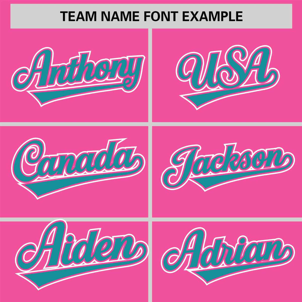 Custom Pink Aqua White Authentic Colored Buttons Baseball Jersey