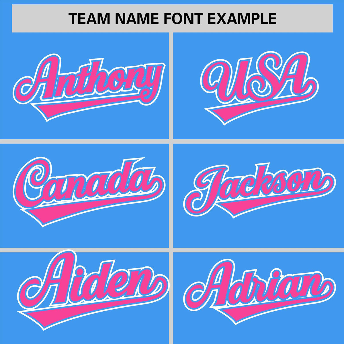 Custom Blue Pink White Authentic Colored Buttons Baseball Jersey