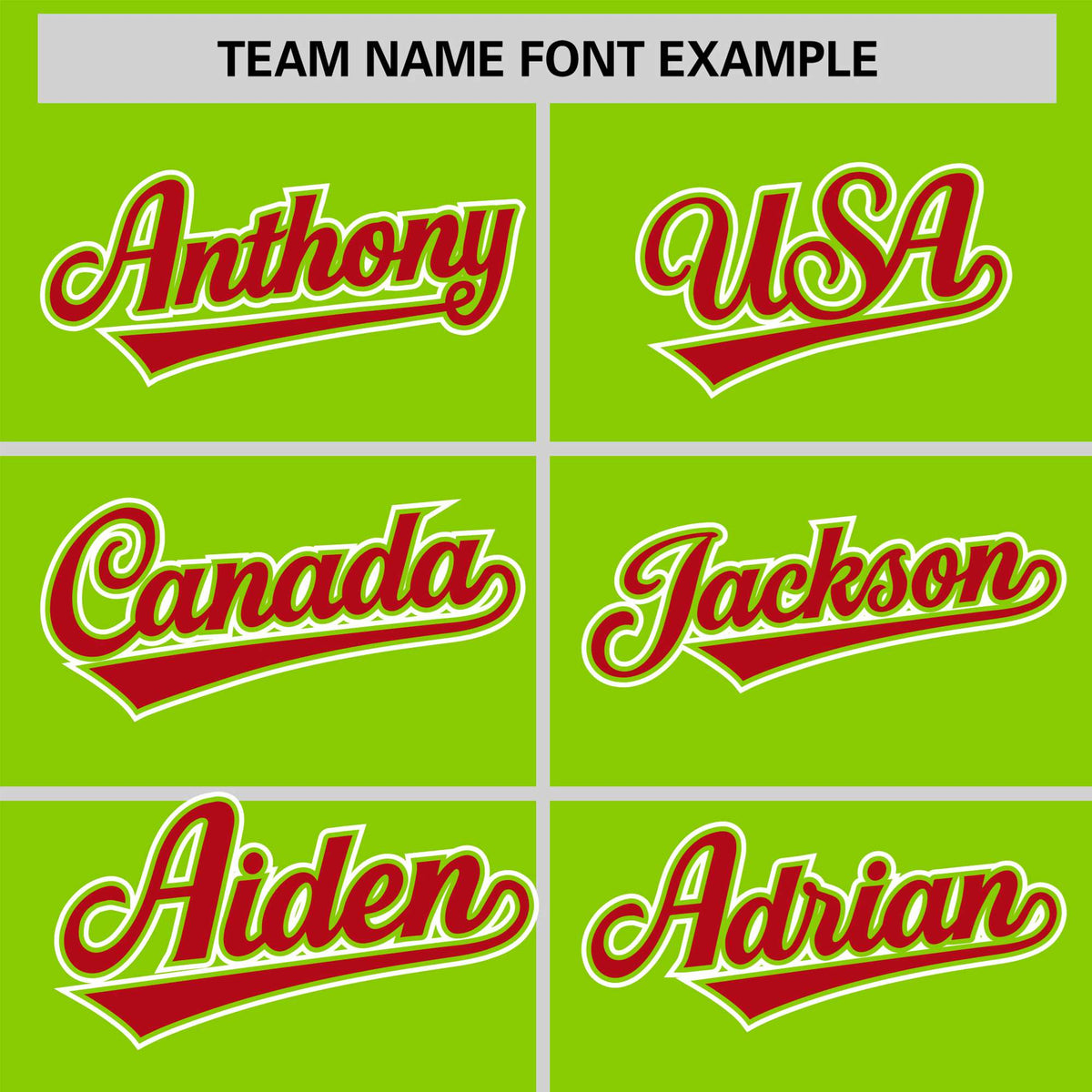 Custom Neon Green Red White Authentic Colored Buttons Baseball Jersey