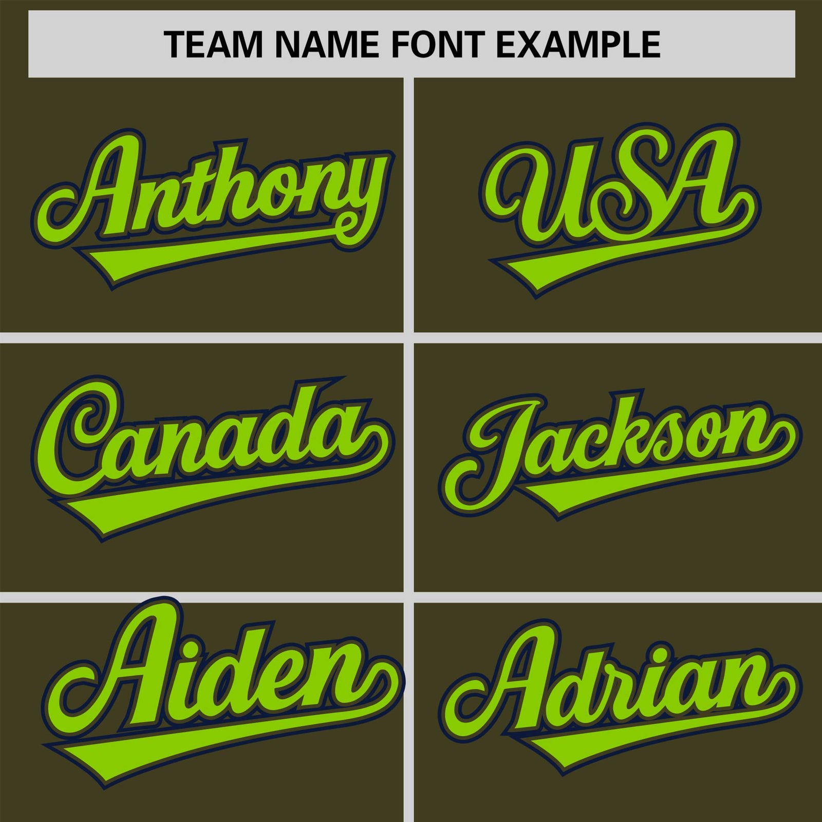 Custom Olive Neon Green Black Authentic Colored Buttons Baseball Jersey