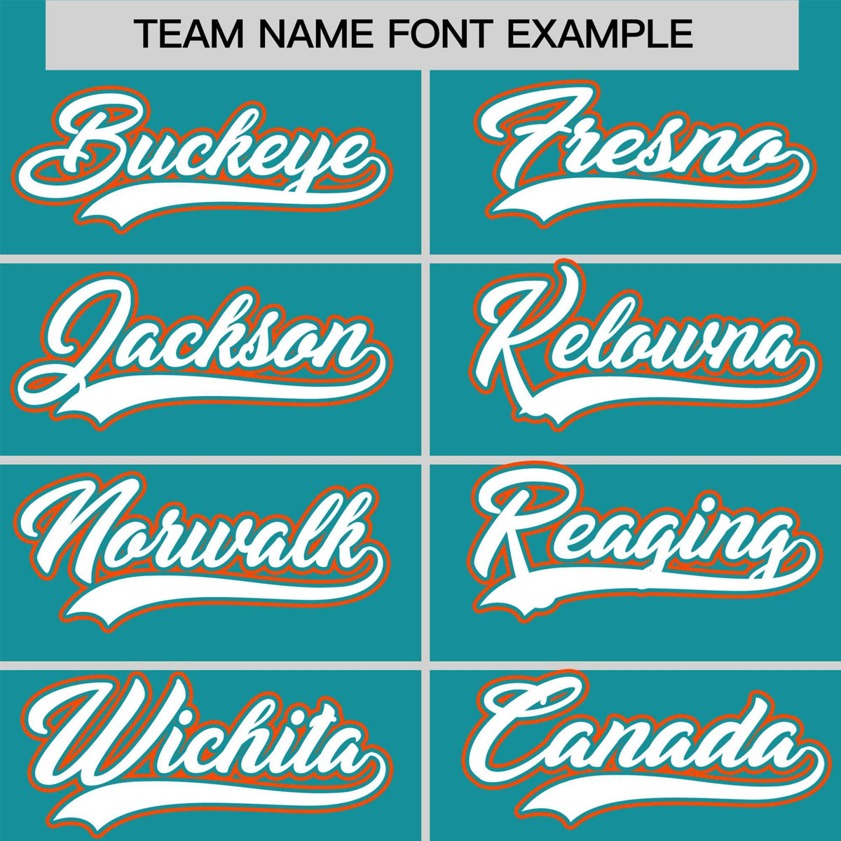 Custom Aqua White Orange Authentic Colored Buttons Baseball Jersey