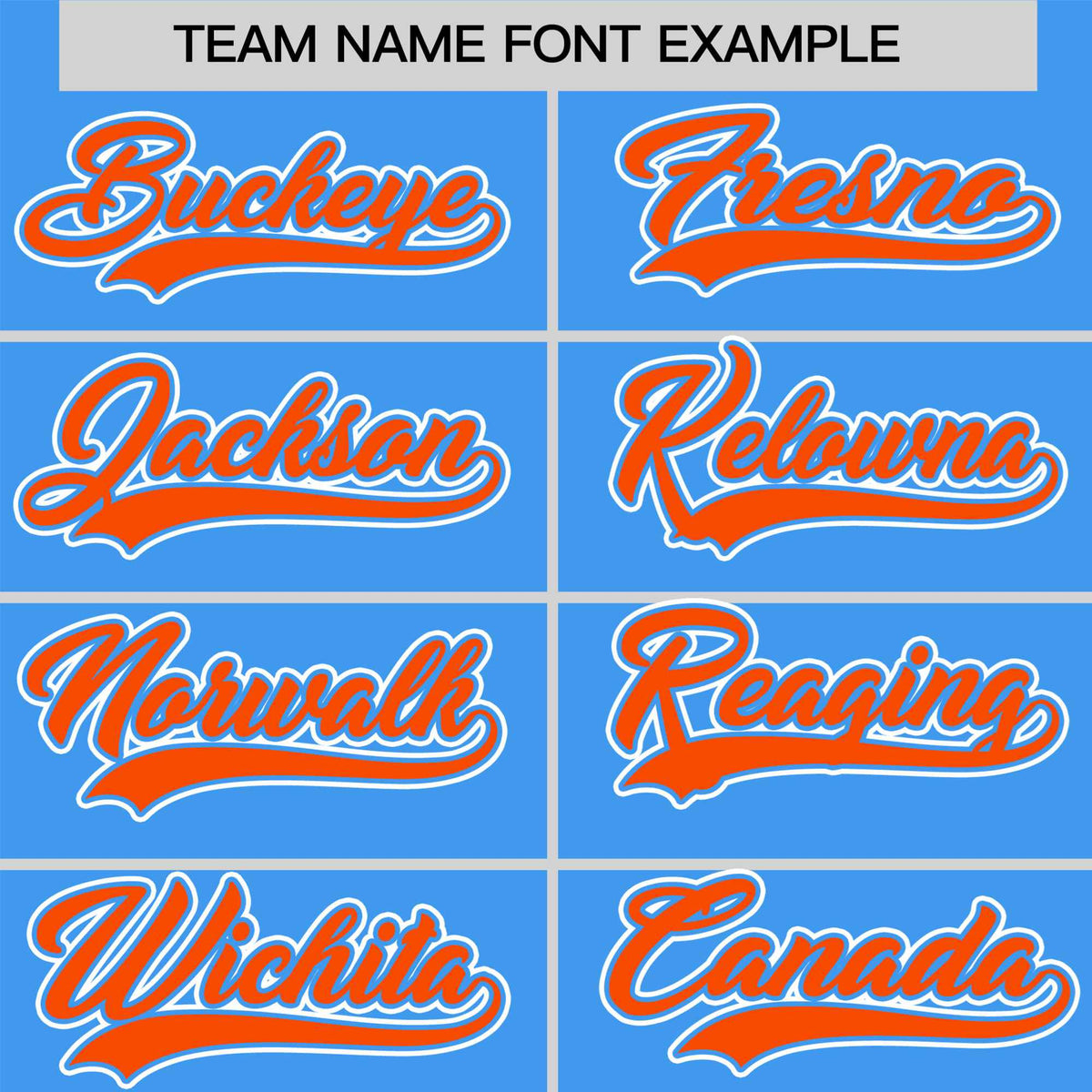 Custom Blue Orange White Authentic Colored Buttons Baseball Jersey