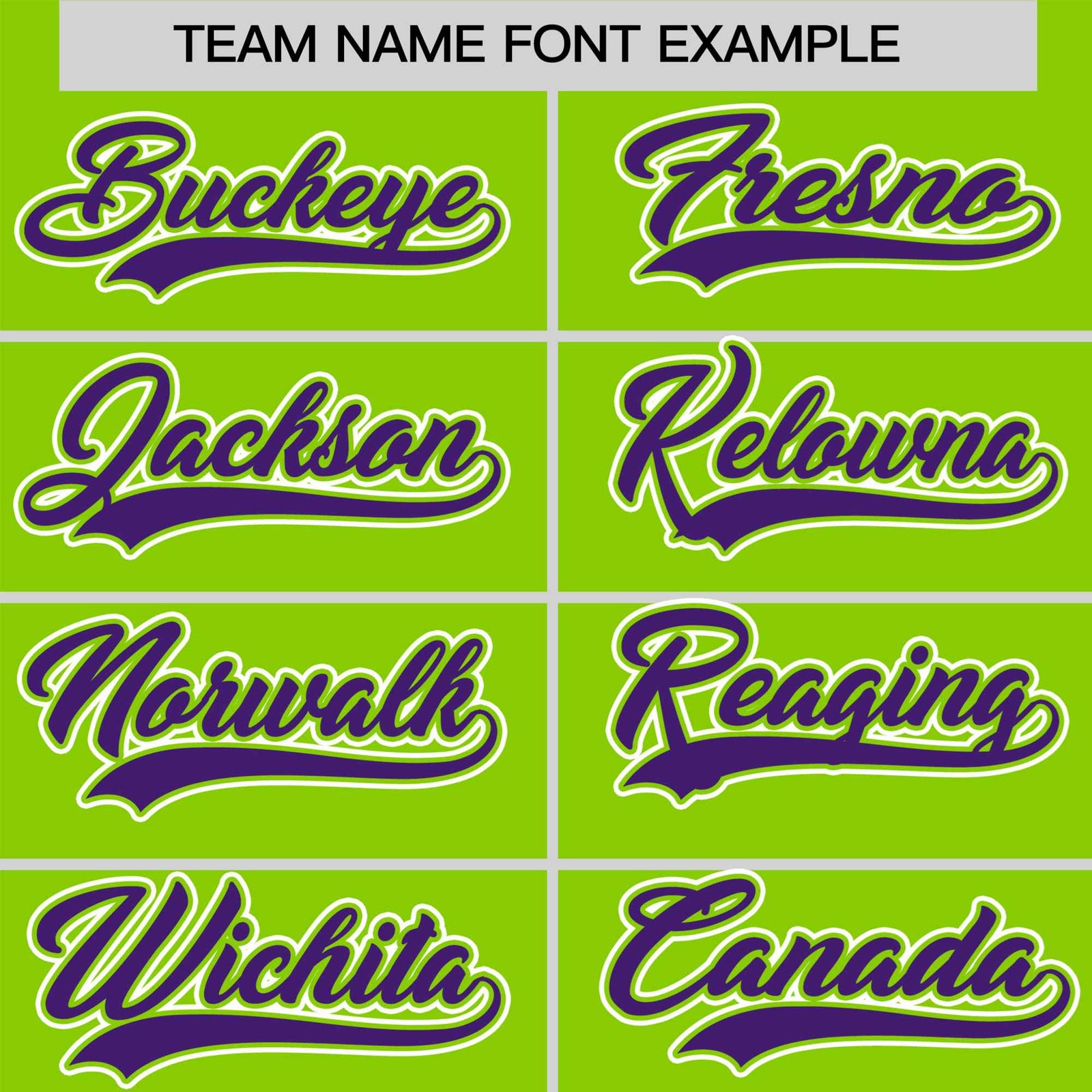 Custom Neon Green Purple White Authentic Colored Buttons Baseball Jersey