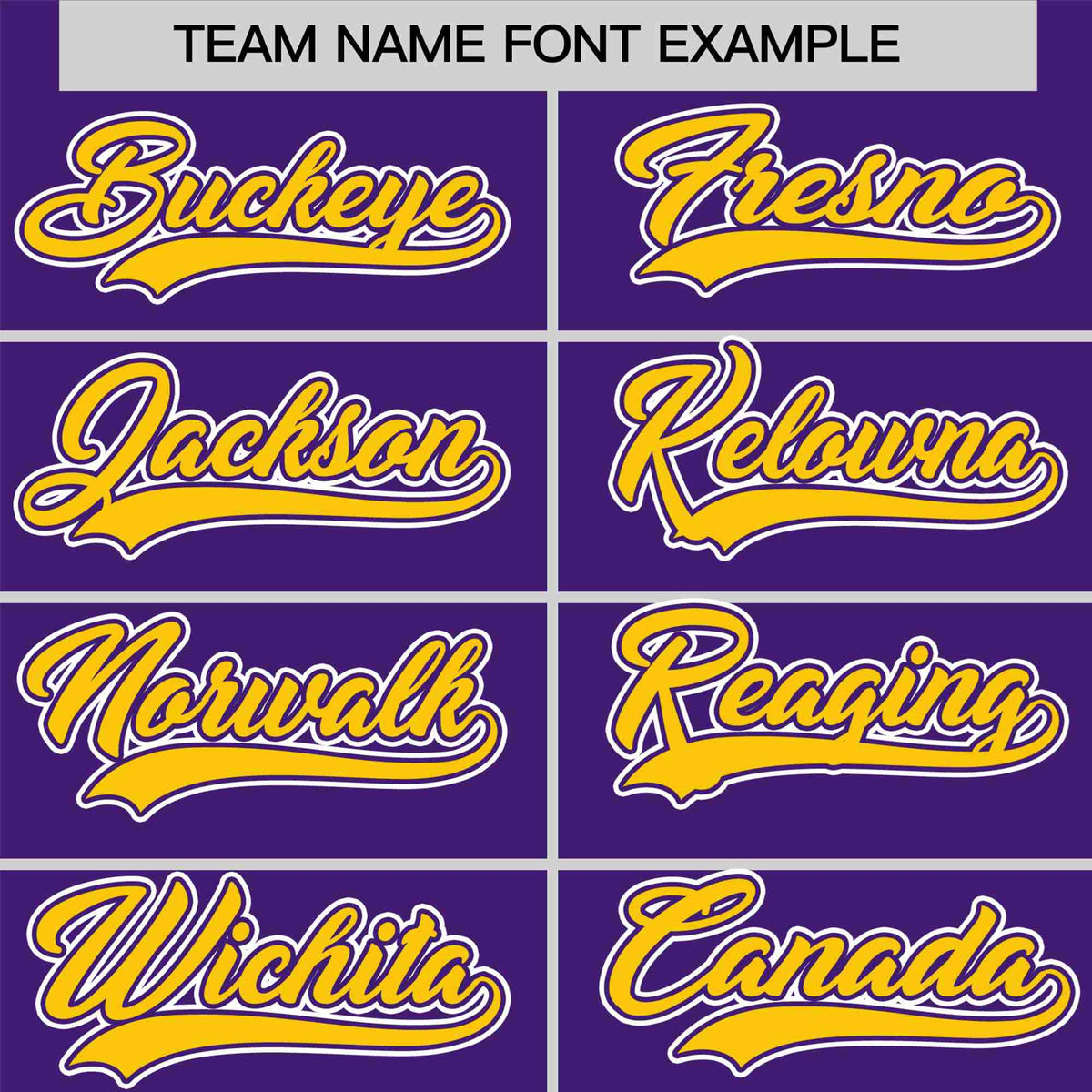 Custom Purple Yellow White Authentic Colored Buttons Baseball Jersey