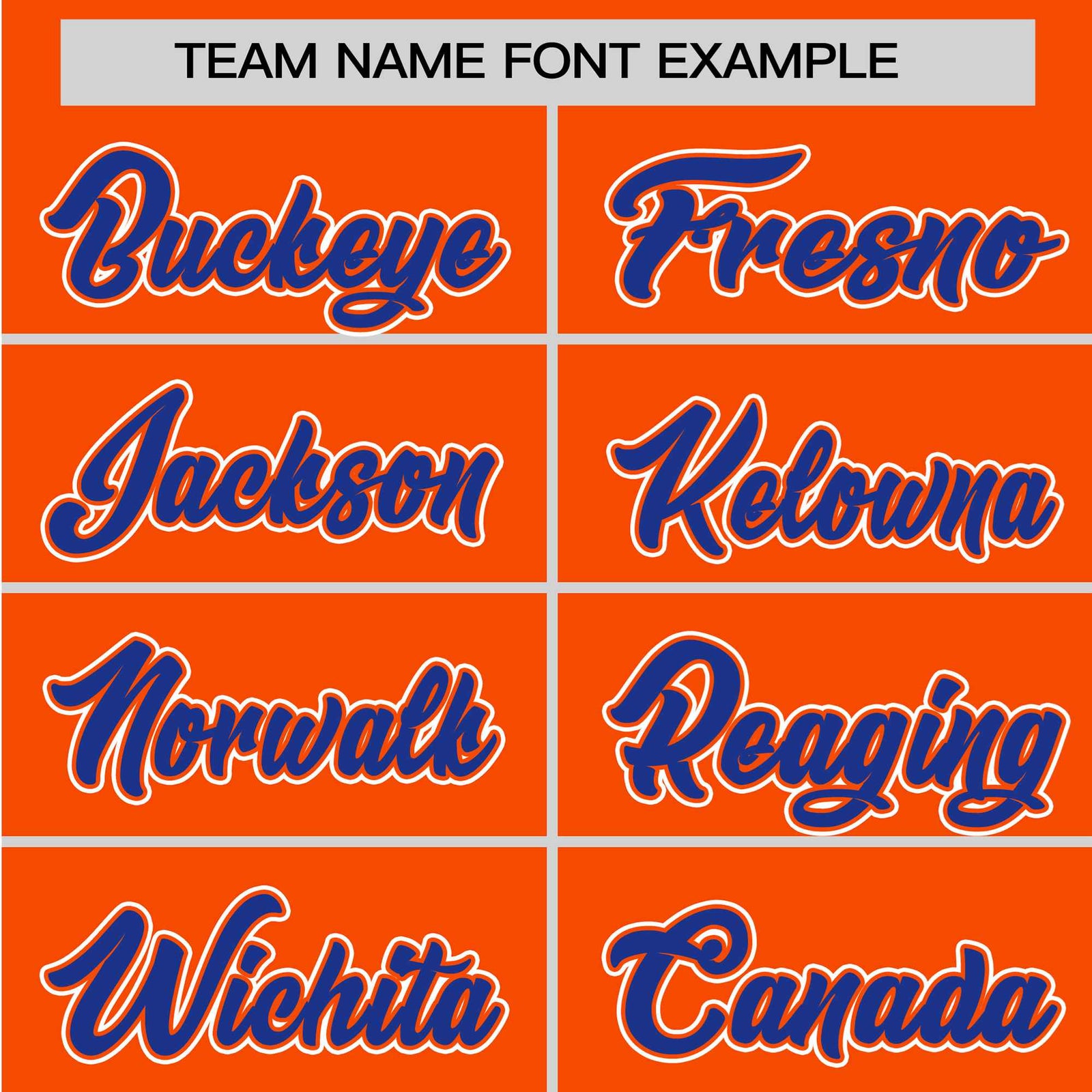 Custom Orange Blue White Authentic Colored Buttons Baseball Jersey