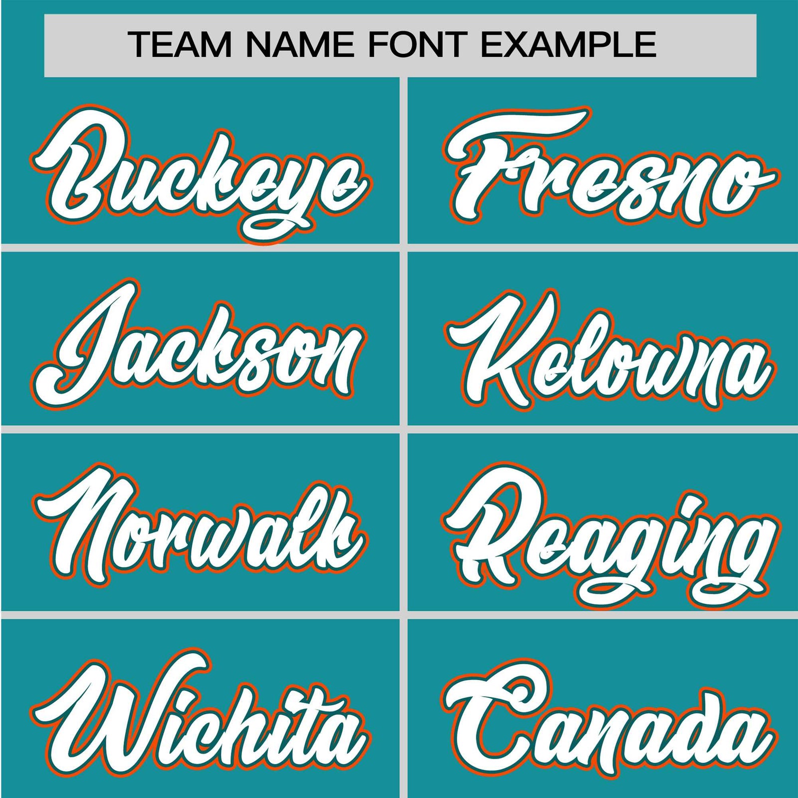 Custom Aqua White Orange Authentic Colored Buttons Baseball Jersey