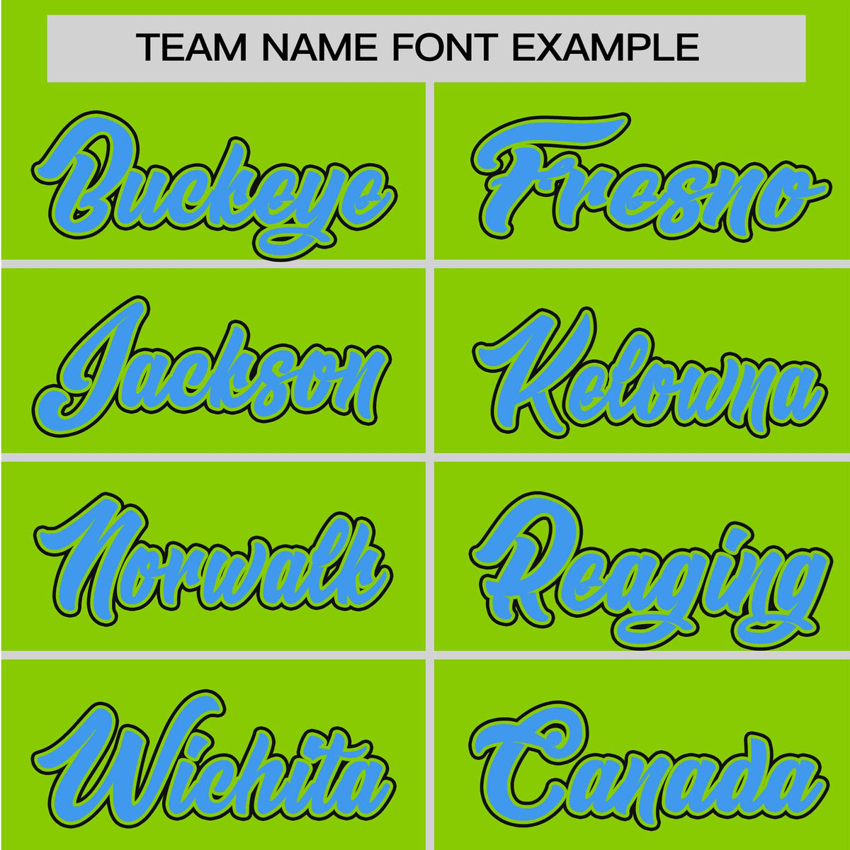 Custom Neon Green Blue Black Authentic Colored Buttons Baseball Jersey