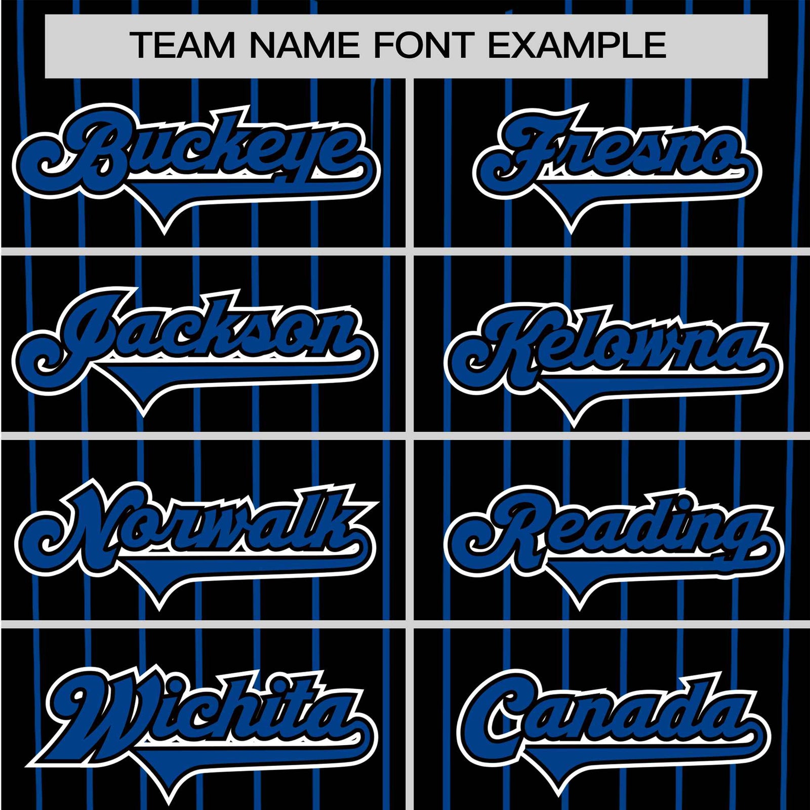 Custom Black Electric-Blue Pinstripe Electric-Blue White Authentic Baseball Jersey