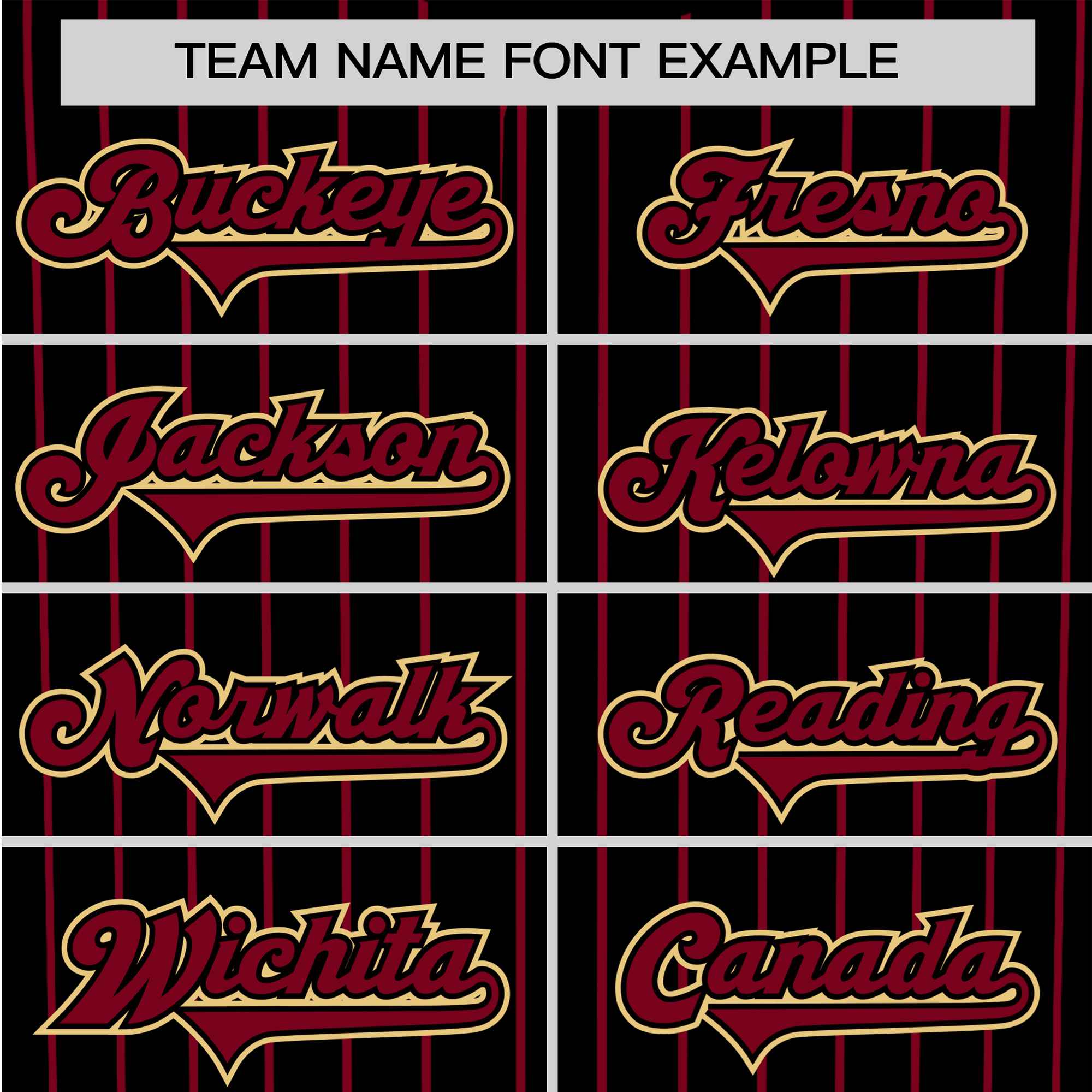 Custom Black Crimson Pinstripe Crimson Old-Gold Authentic Baseball Jersey