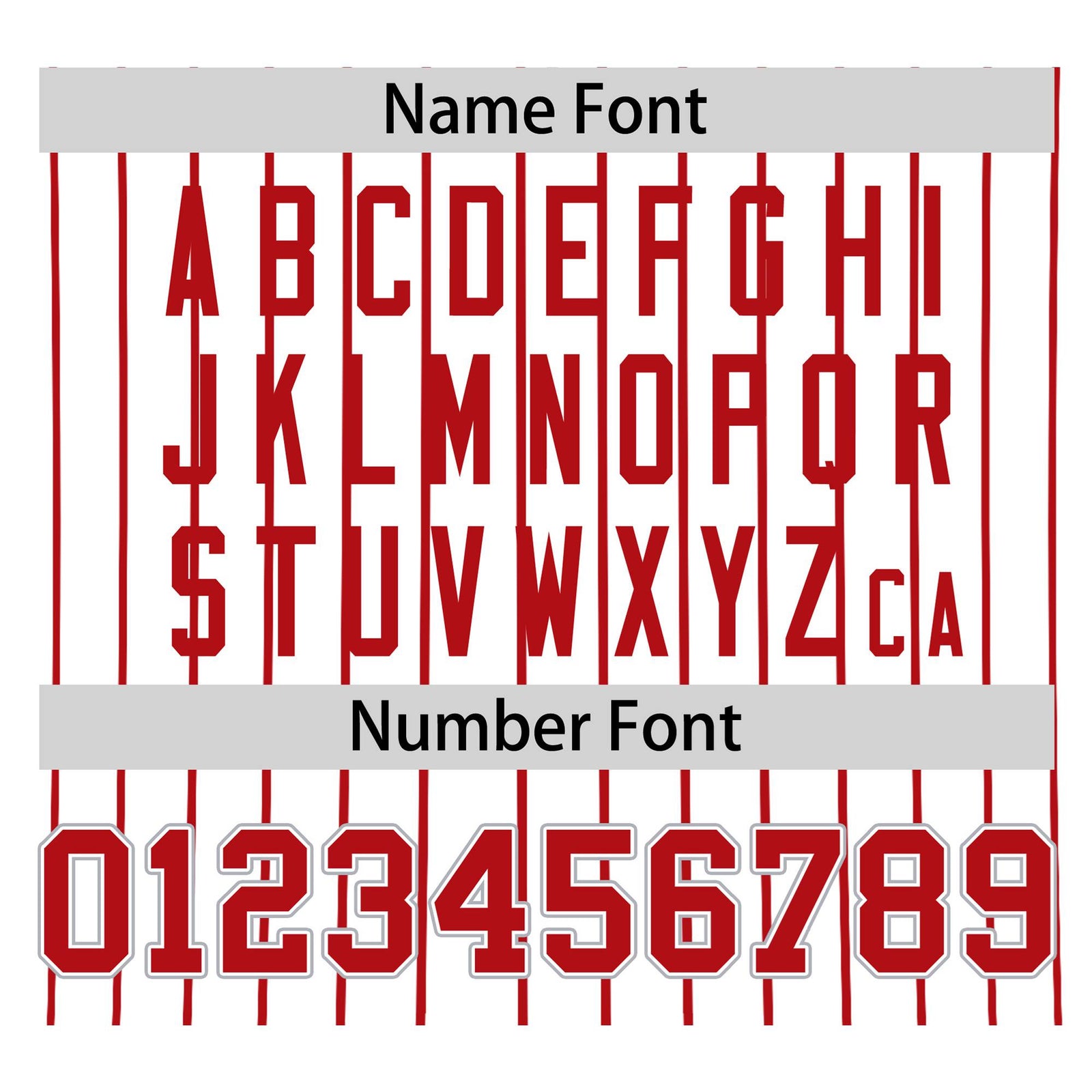 Custom White Red Pinstripe White-Red Authentic Baseball Jersey