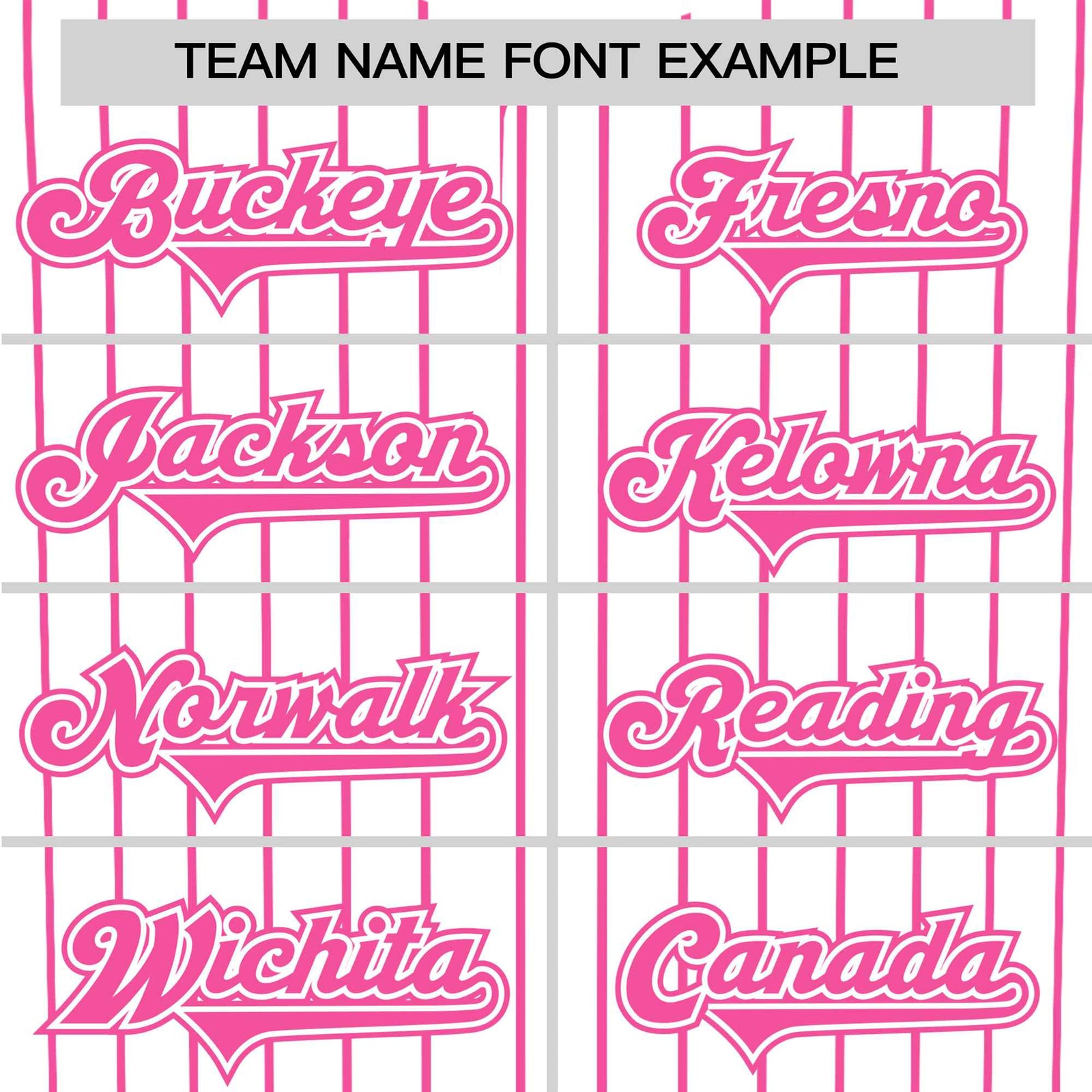 Custom White Pink Pinstripe White-Pink Authentic Baseball Jersey